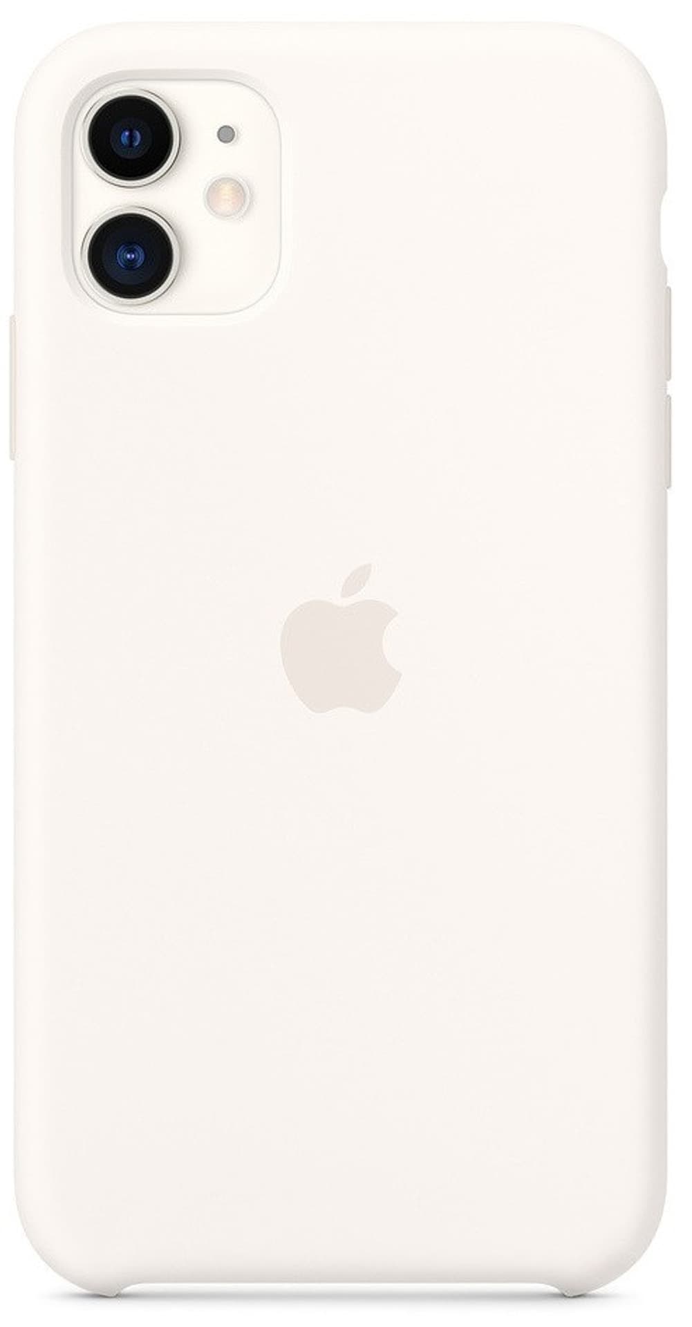 

Silikonowe etui do iPhone 11 - białe