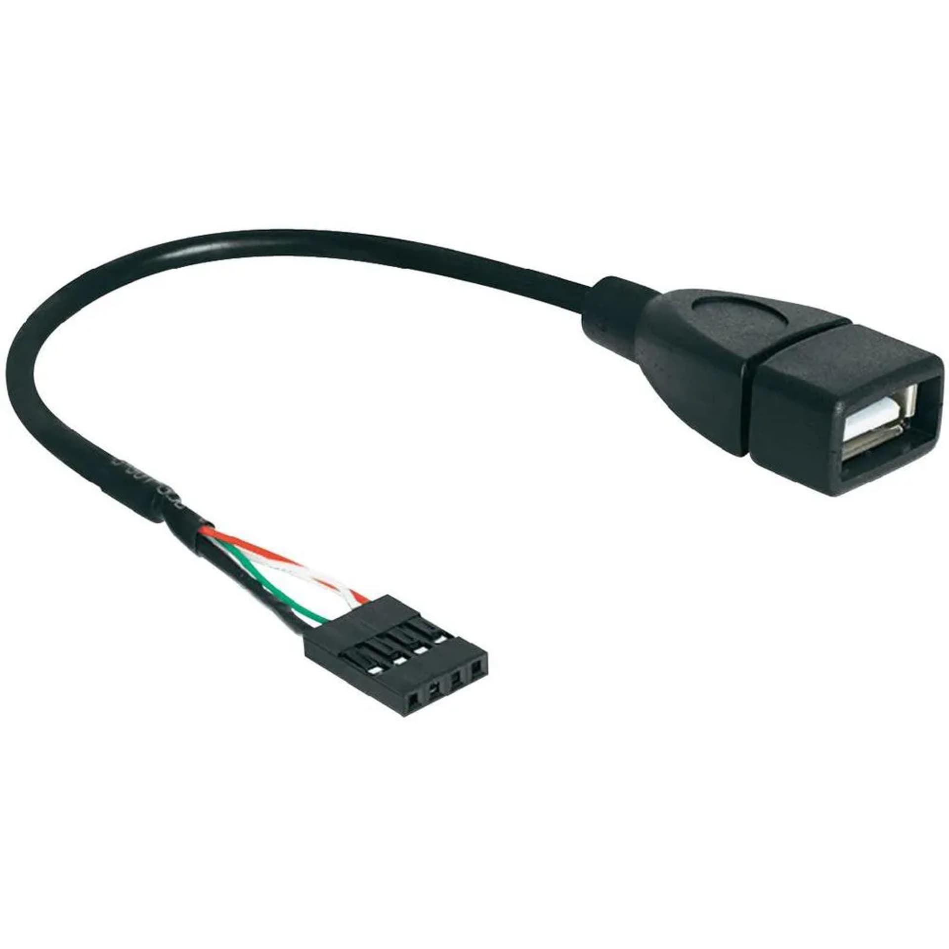 

Kabel USB AF/Pin Header USB 2.0 20cm black