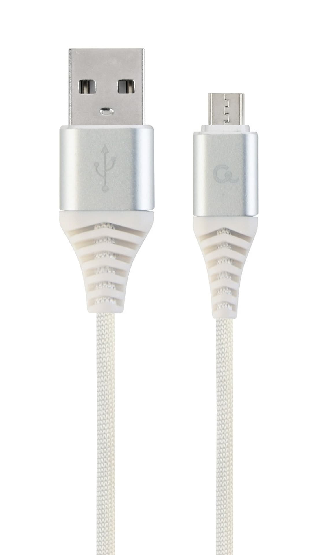 

Kabel USB 2.0 (AM/microUSB M) 1m oplot tekstylny biały Gembird, Am/microusb m) 1m oplot tekstylny biały gembir