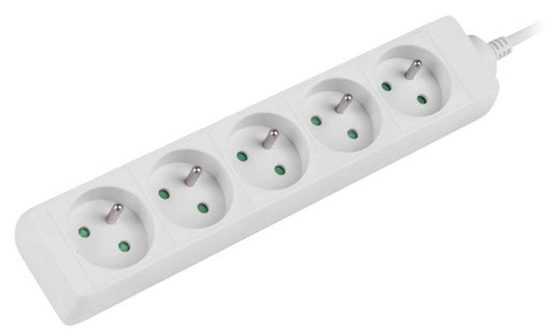 

Listwa zasilająca 3m, biała, 5 gniazd, kabel wykonany z pełnej miedzi