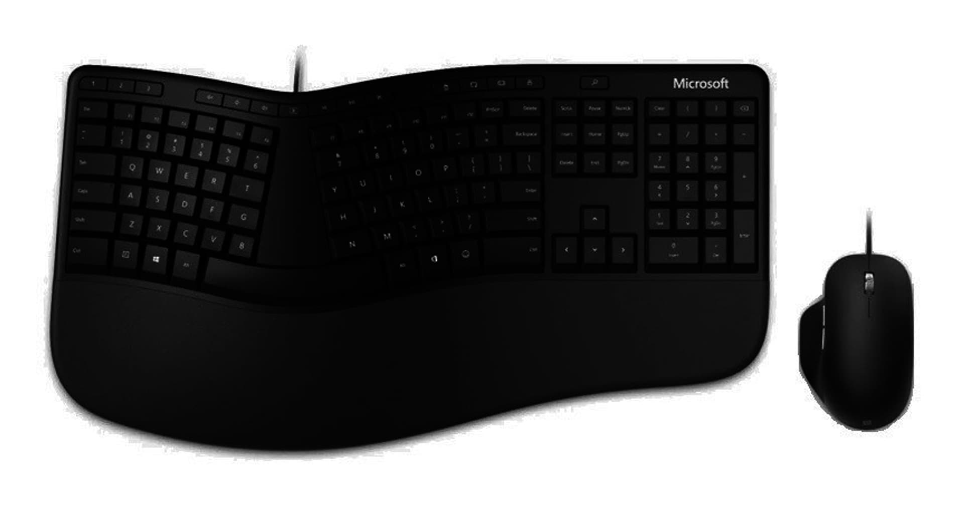 

Klawiatura Ergonomic Desktop Black RJU-00013