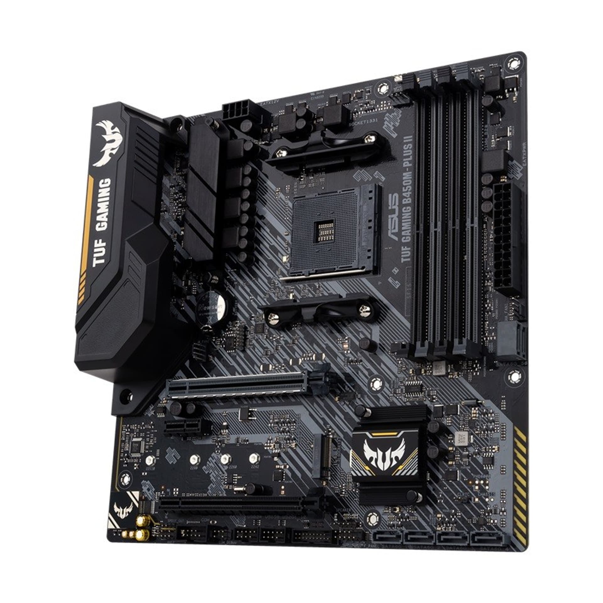 

Płyta główna TUF B450M-PLUS II AM4 4DDR4 DVI/HDMI uATX