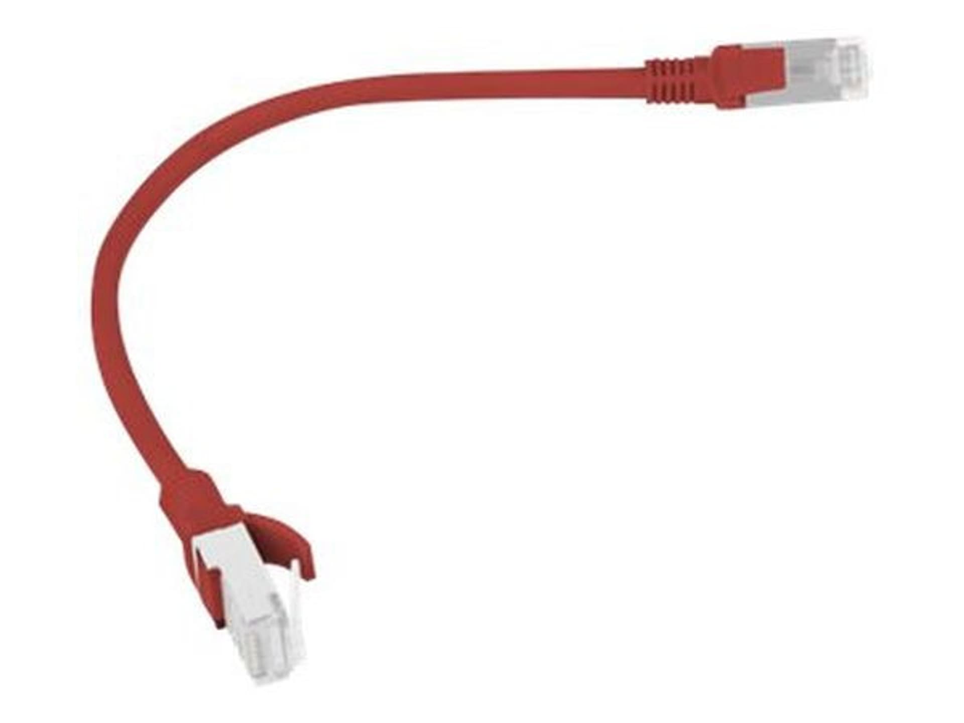 

Kabel krosowy patchcord U/UTP kat.6 0,25m czerwony
