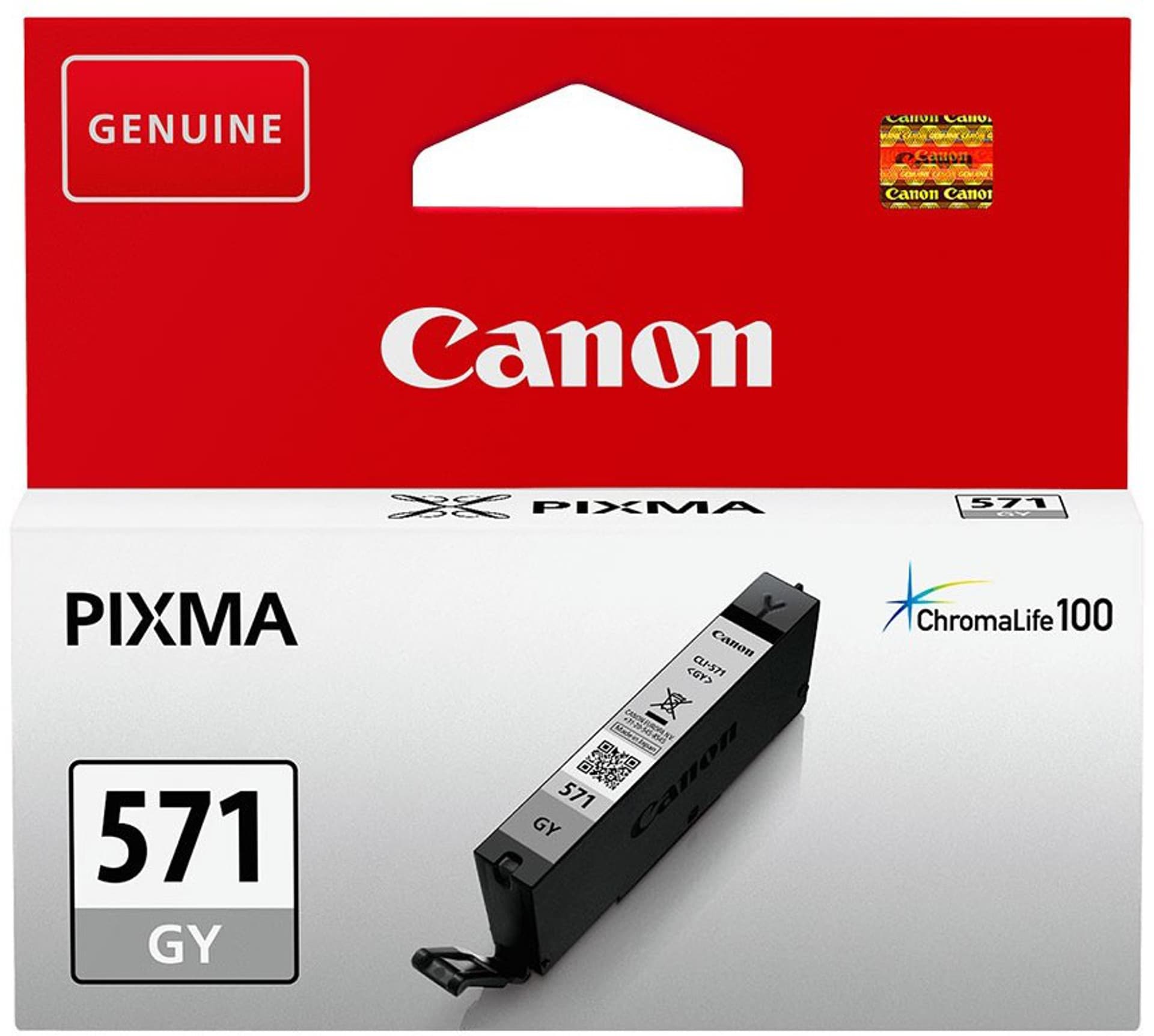 

Tusz CANON (CLI-571GY/0389C001) szary 7ml/306str, Cli-571gy/0389c001) szary 7ml/306st