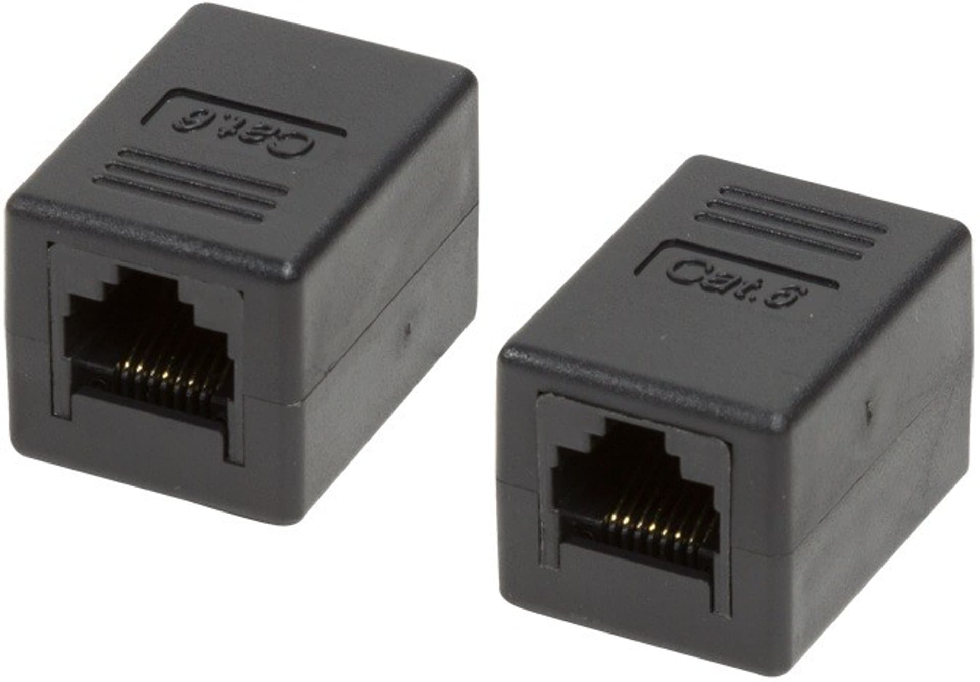 

Złączka RJ45-RJ45 żeńsko -żeńska kat.6 UTP czarna
