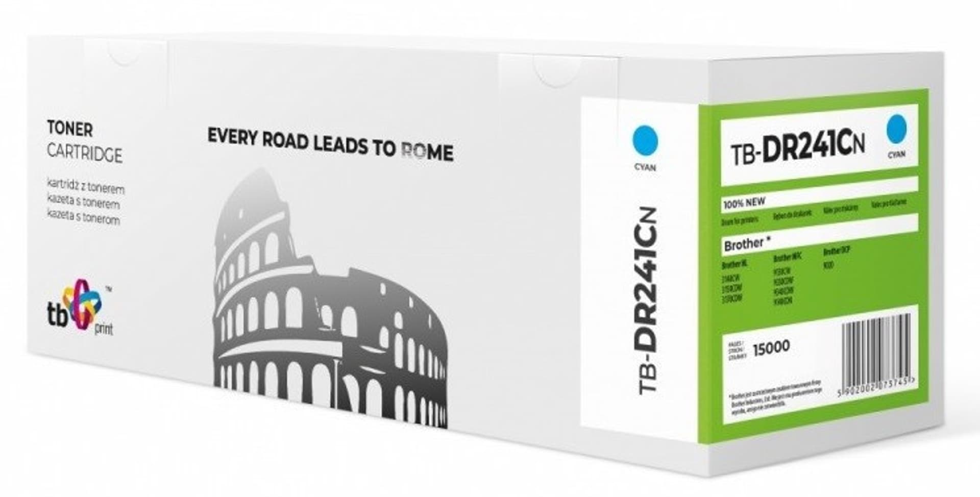 

Bęben do Brother DR241 TB-DR241CN CY 100% nowy