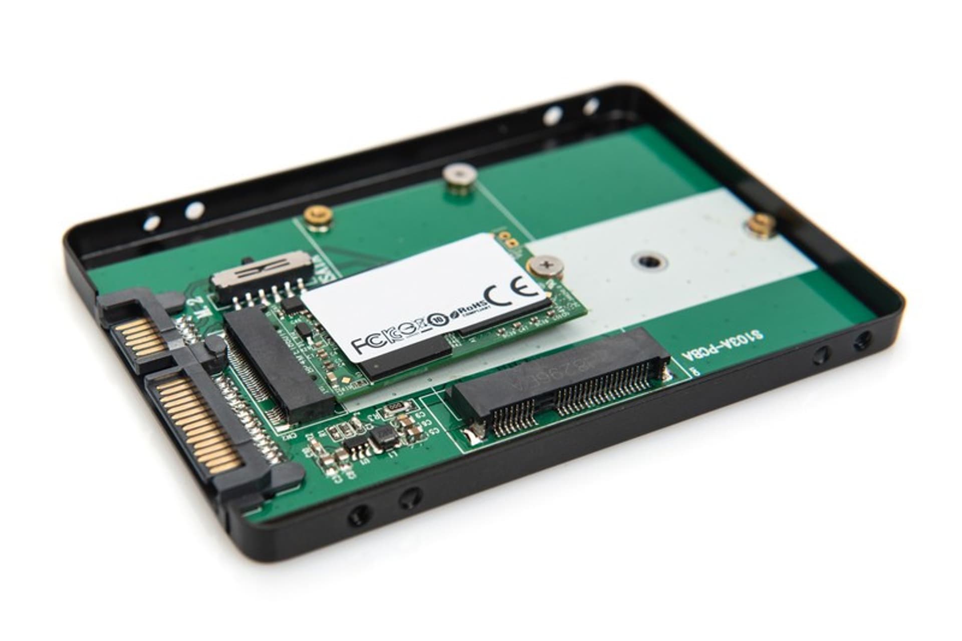

DIGITUS ADAPTER NA DYSK SATA/HDD 2,5" M.2/MSATA SATA 3,6 GBIT/S ALUMINIOWA DA-71118