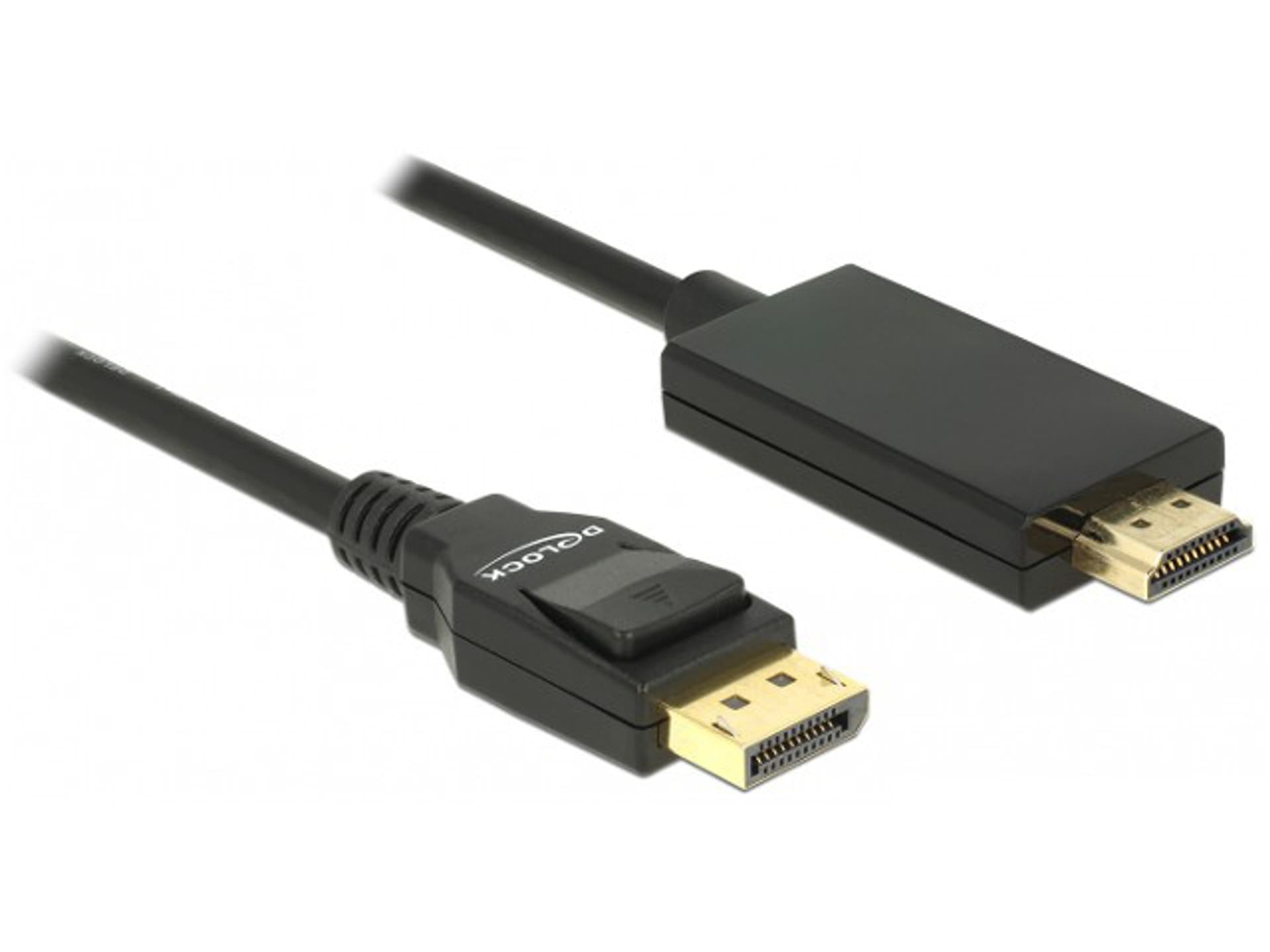 

DELOCK 85316 1m /s1x DisplayPort (20-pin) 1x HDMI-A (19-pin)