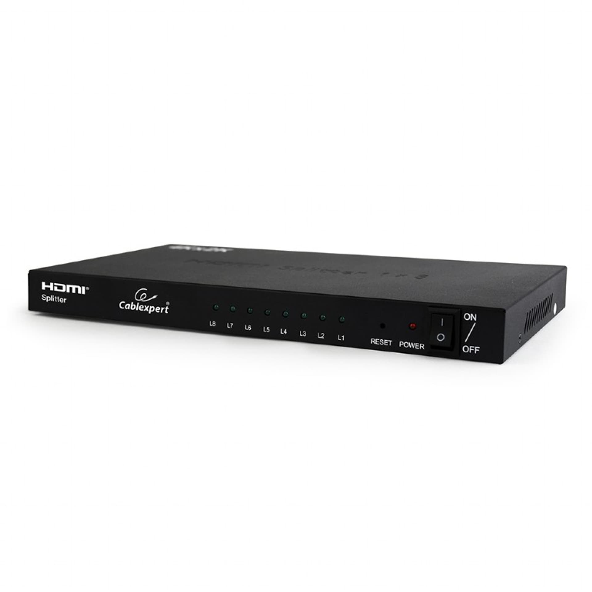 

Ośmio portowy splittrer HDMI Gembird