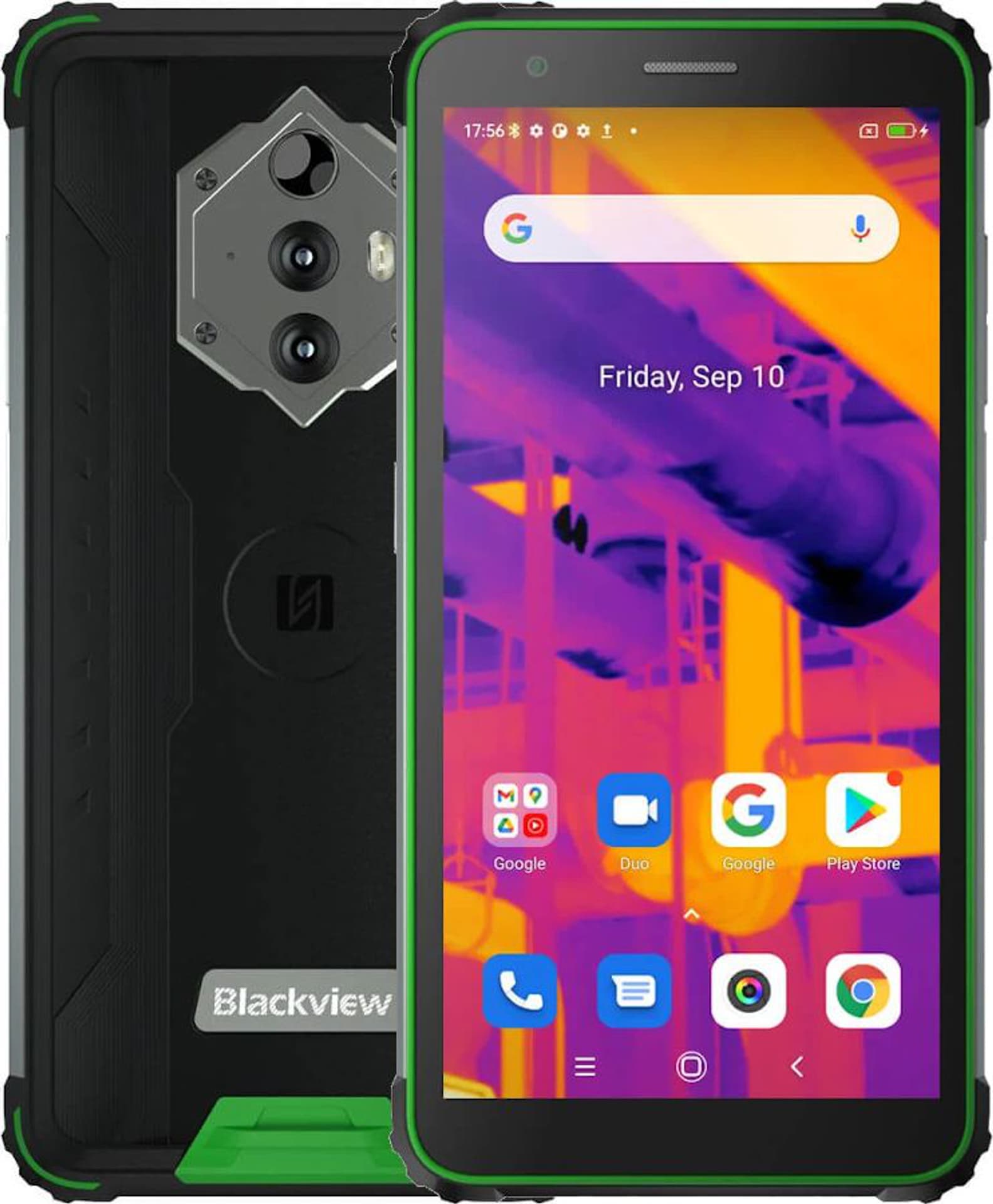 

Smartphone BLACKVIEW BV6600 Pro 4/64 GB Zielony 64 GB Czarno-zielony BV6600Pro-GN/BV
