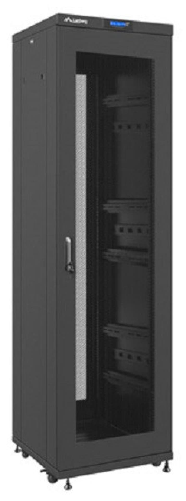 

SZAFA INSTALACYJNA RACK STOJĄCA 19" 42U 600X600 CZARNA DRZWI PERFOROWANE LCD LANBERG (FLAT PACK)