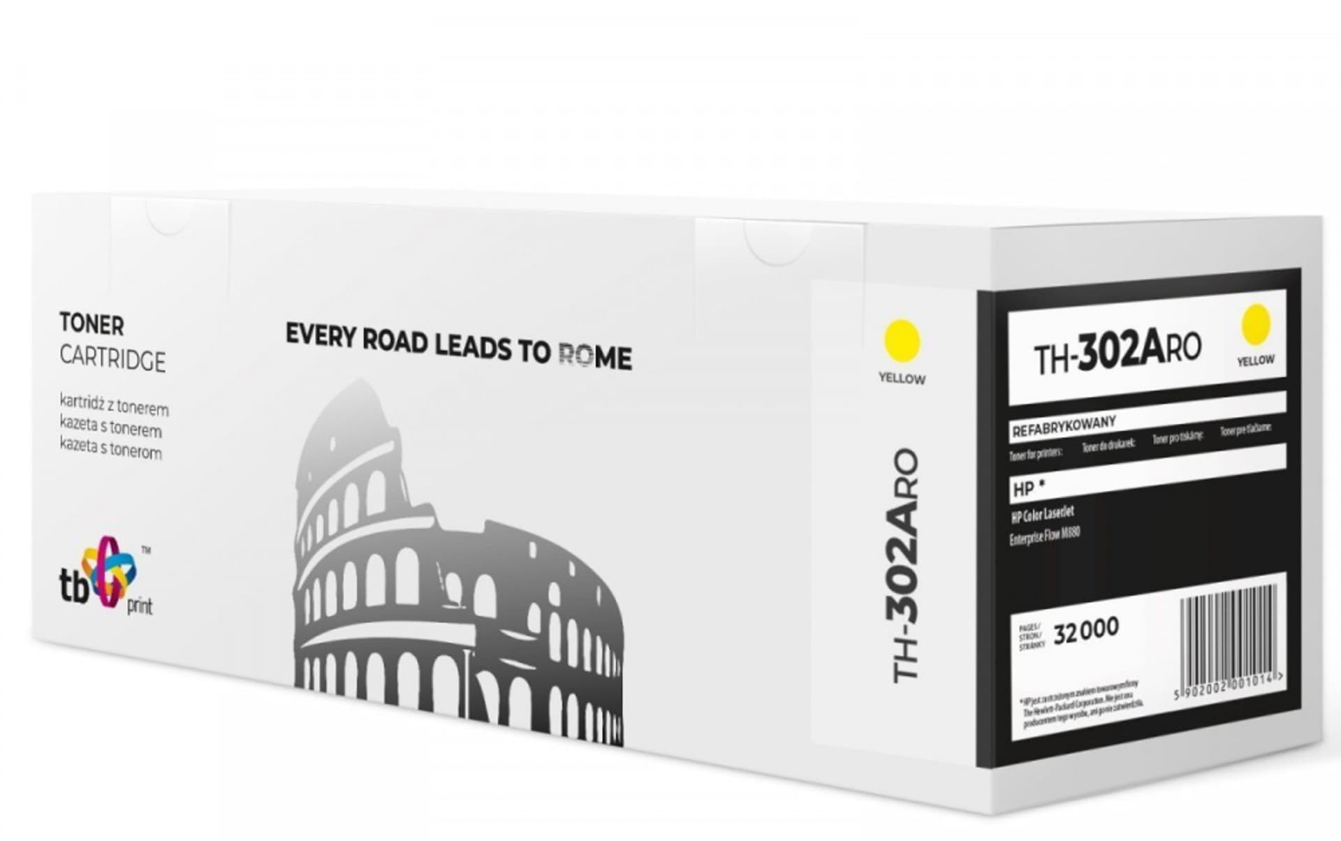 

Toner do HP M880 CF302A 827A YE TH-302ARO ref.