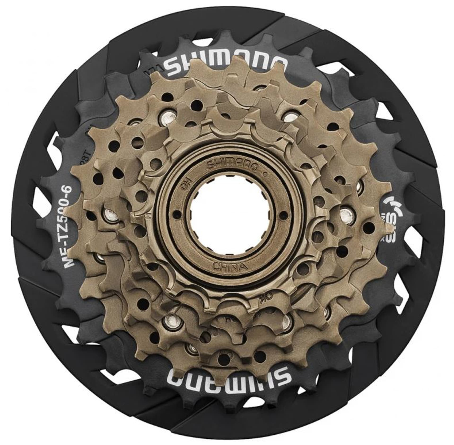 

Wolnobieg 7 rzędowy Shimano Tourney MF-TZ50 14-28T z osłoną