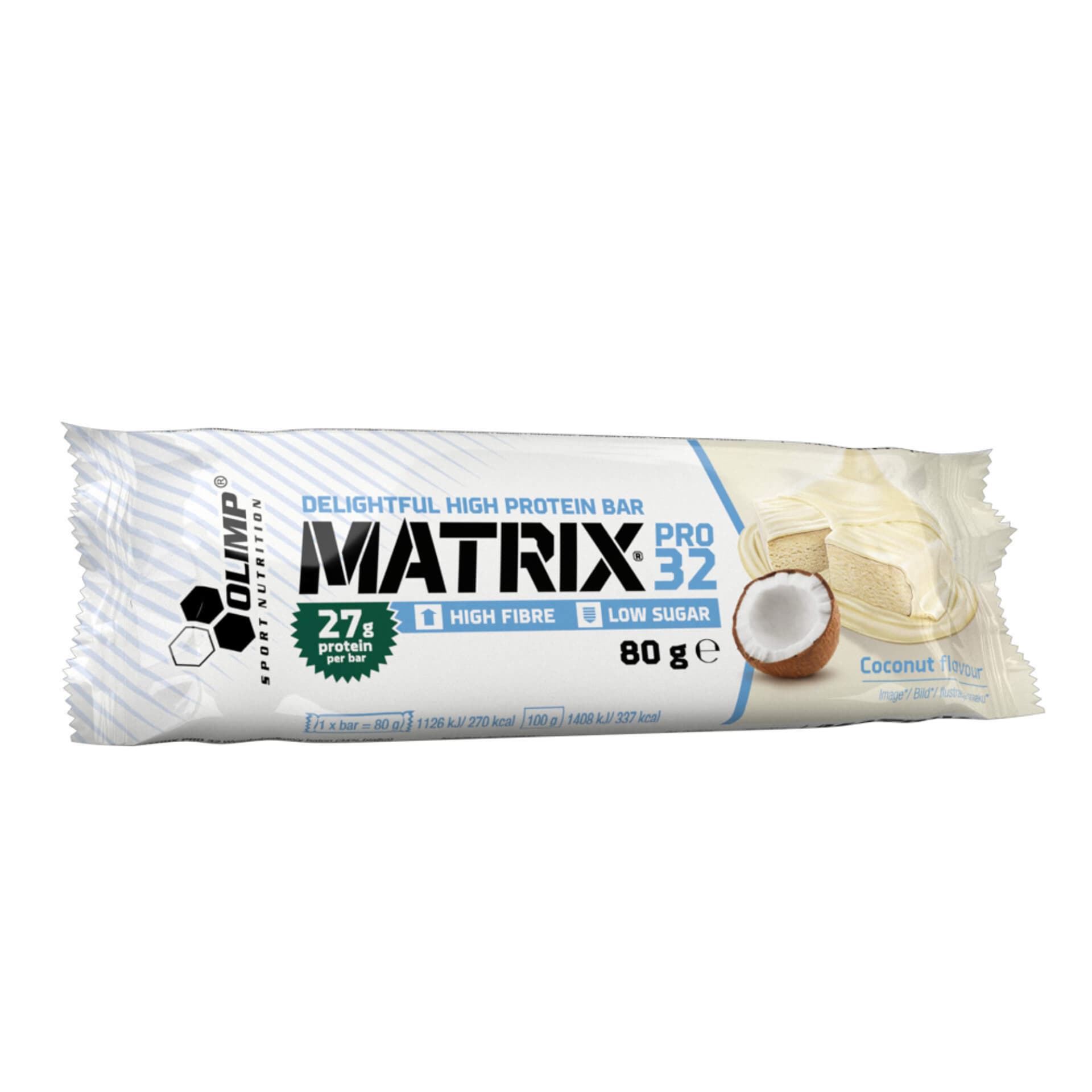 

Matrix Pro 32 80g baton kokosowy