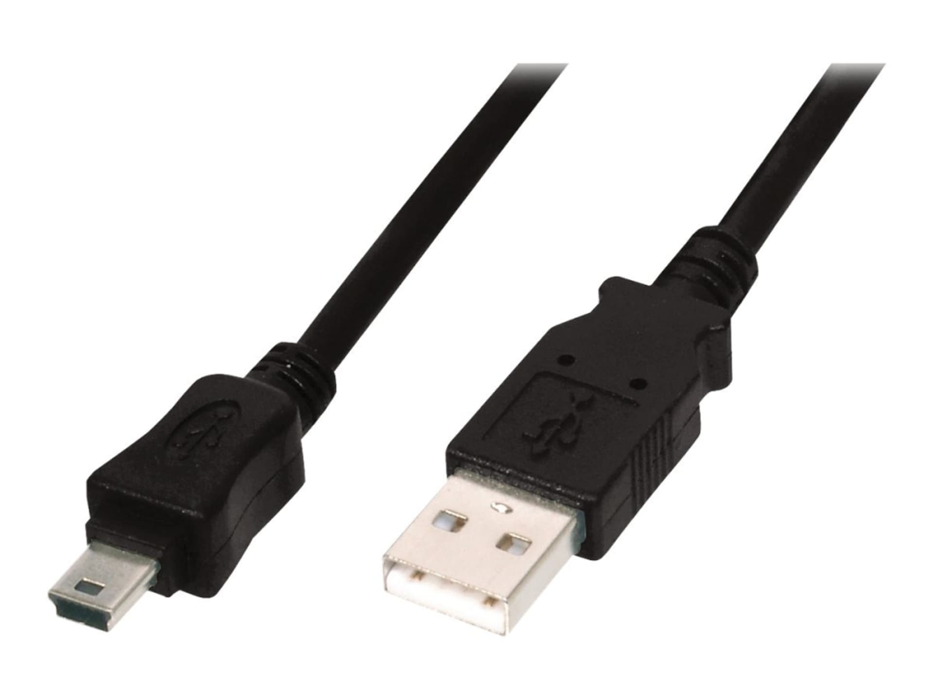 

Kabel USB 3m czarny USB A/M wtyk - miniUSB B/M wtyk s/USB 2.0 AK-300108-030-S