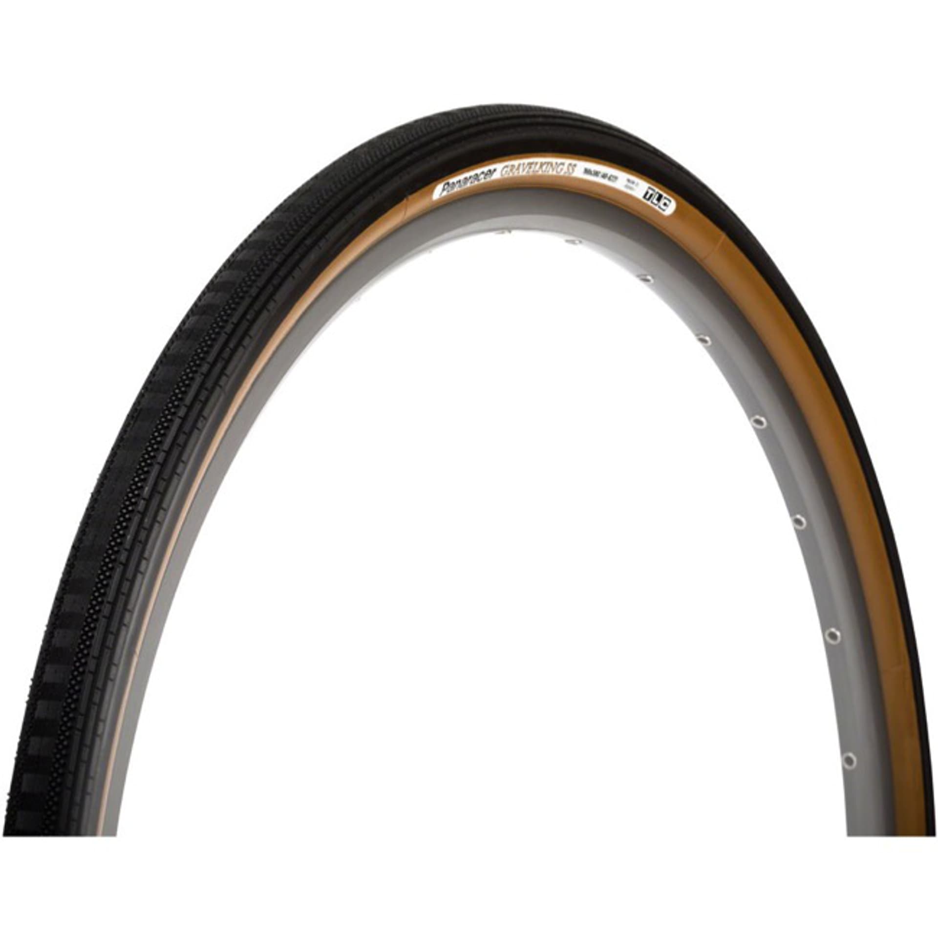 

Opona PANARACER GravelKing SS+ 700x38C czarno-brązowa aramid