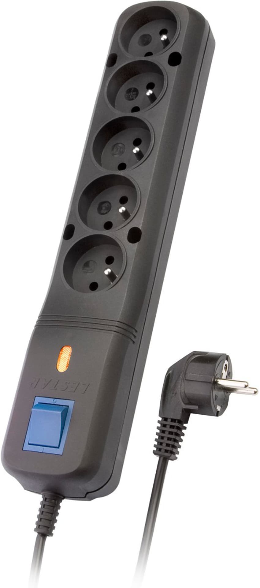 

Listwa zasilająca LESTAR LF 530WA 5+ BL