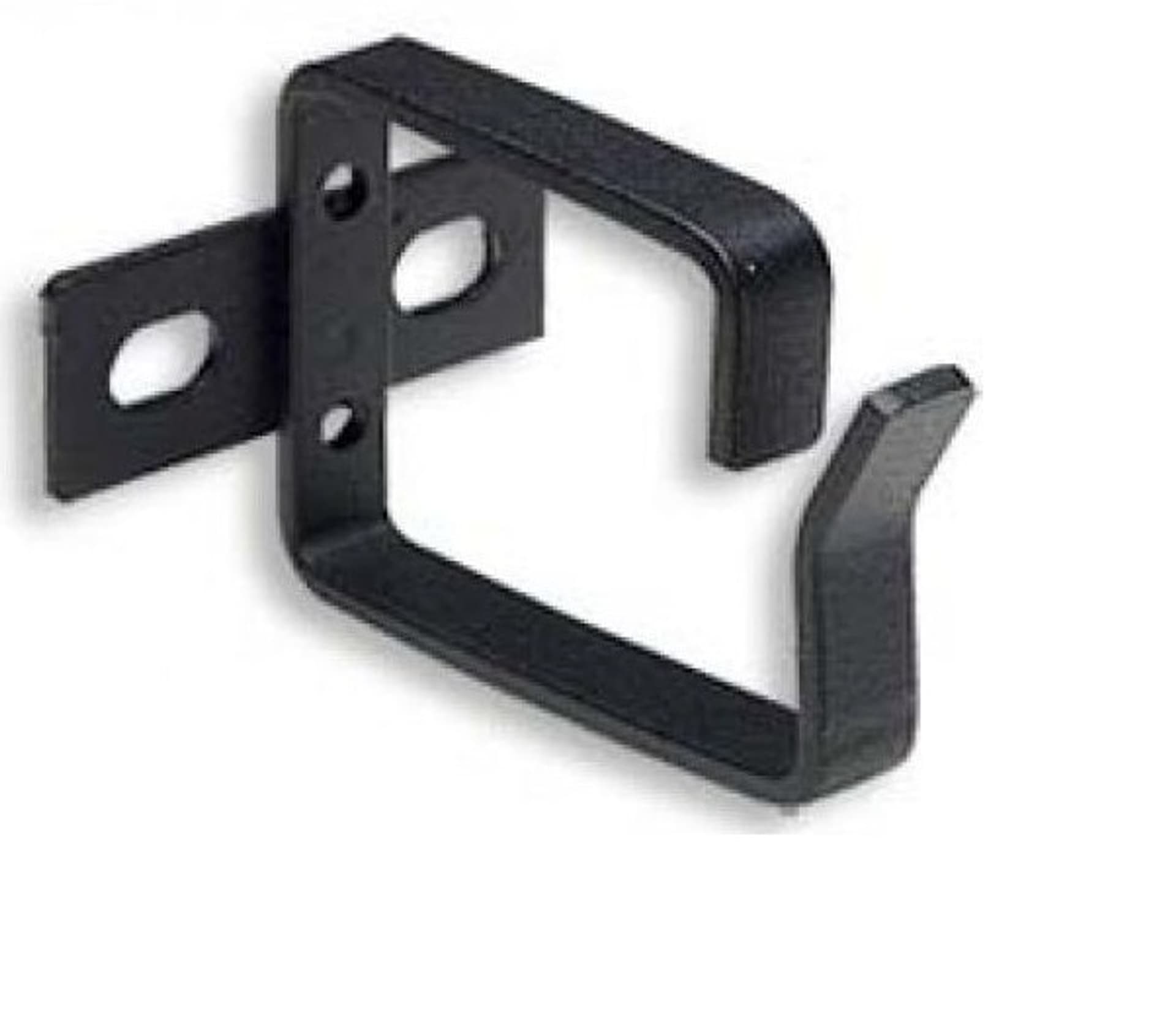 

Pojedynczy uchwyt organizer kabli do szaf rack 19, czarny