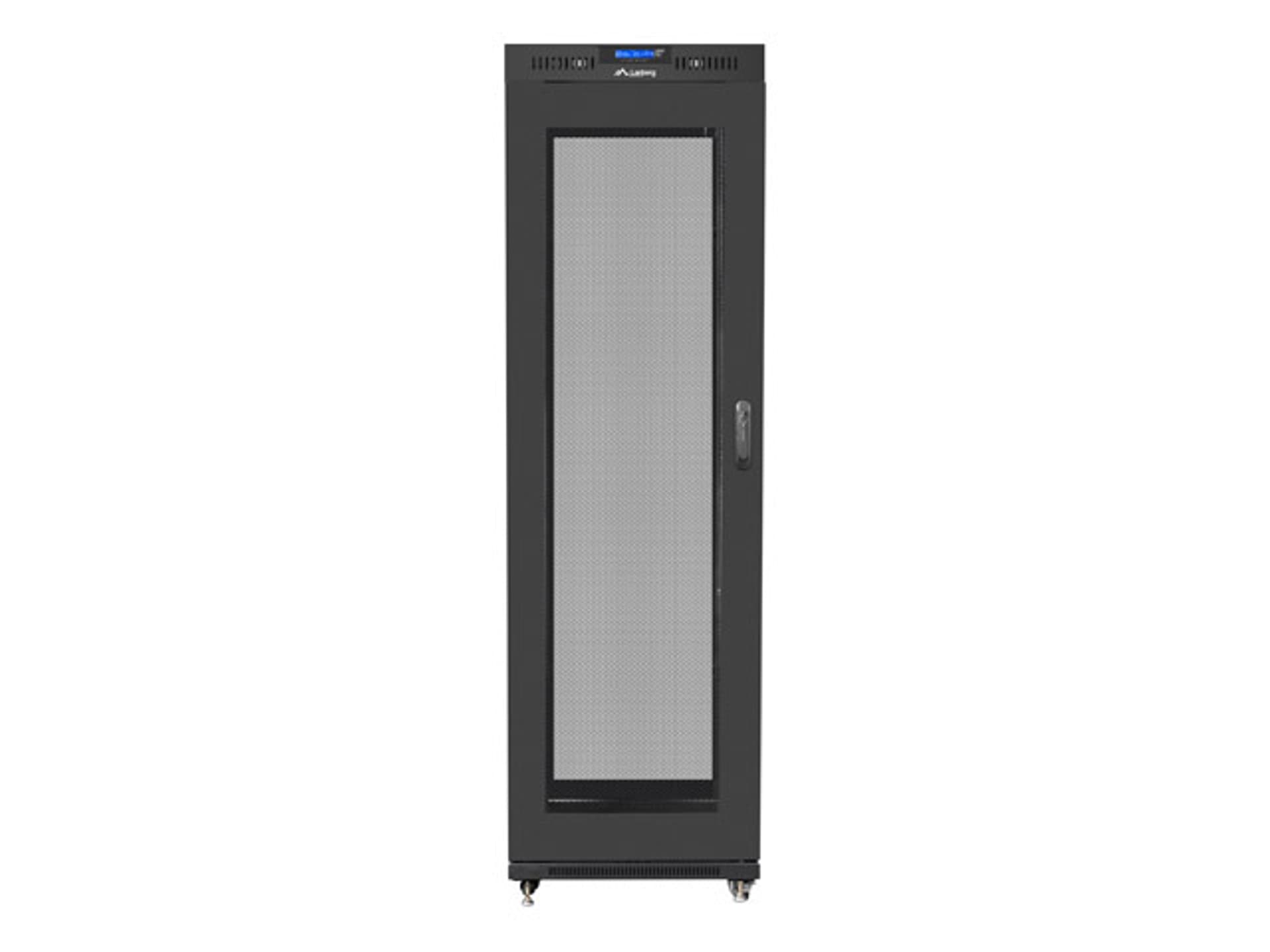 

SZAFA INSTALACYJNA RACK STOJĄCA 19" 42U 600X800 CZARNA DRZWI PERFOROWANE LCD LANBERG (FLAT PACK)