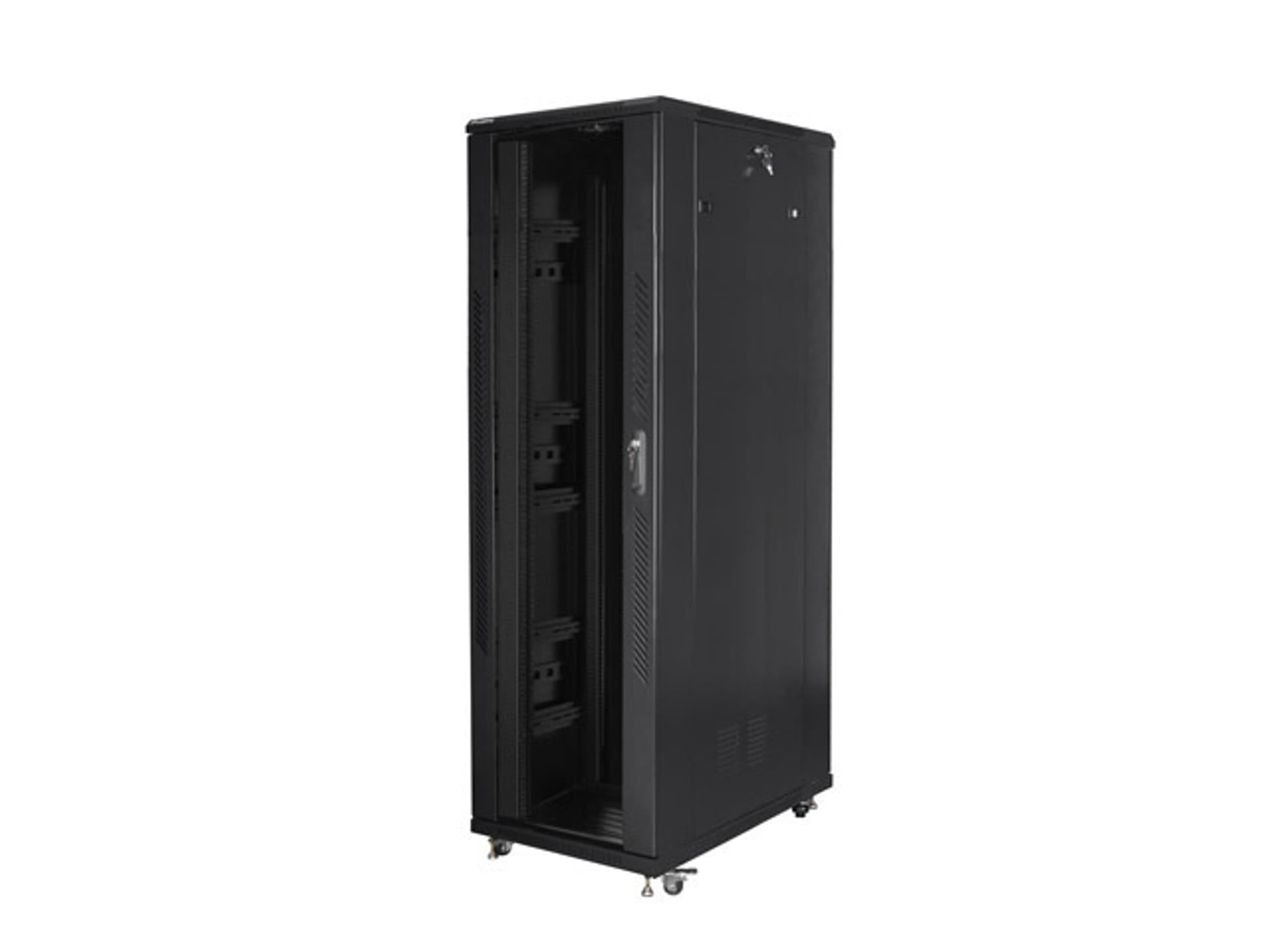 

SZAFA INSTALACYJNA RACK STOJĄCA 19" 42U 800X1200 CZARNA LANBERG (FLAT PACK)