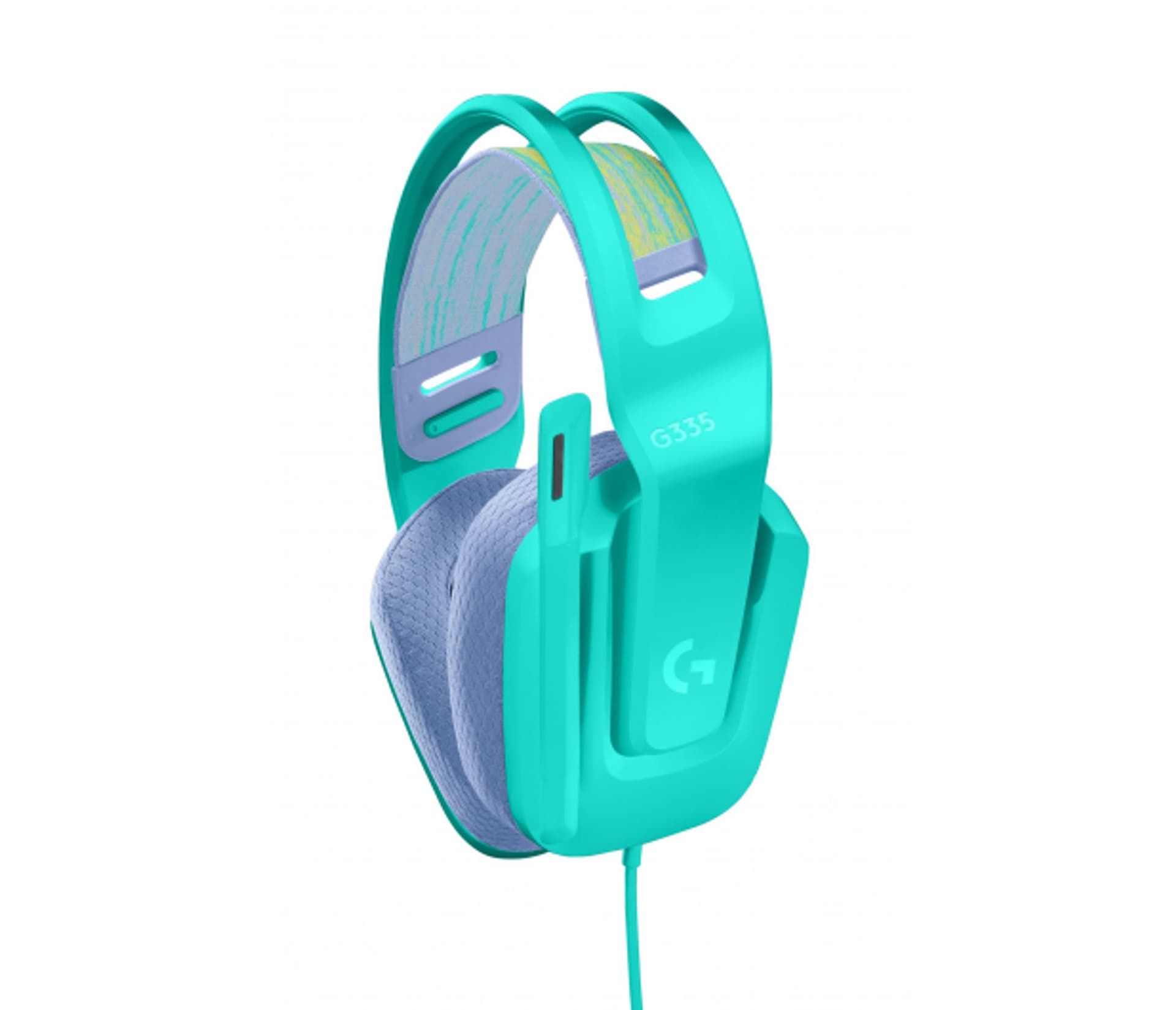

Słuchawki z mikrofonem LOGITECH Miętowy 981-001024
