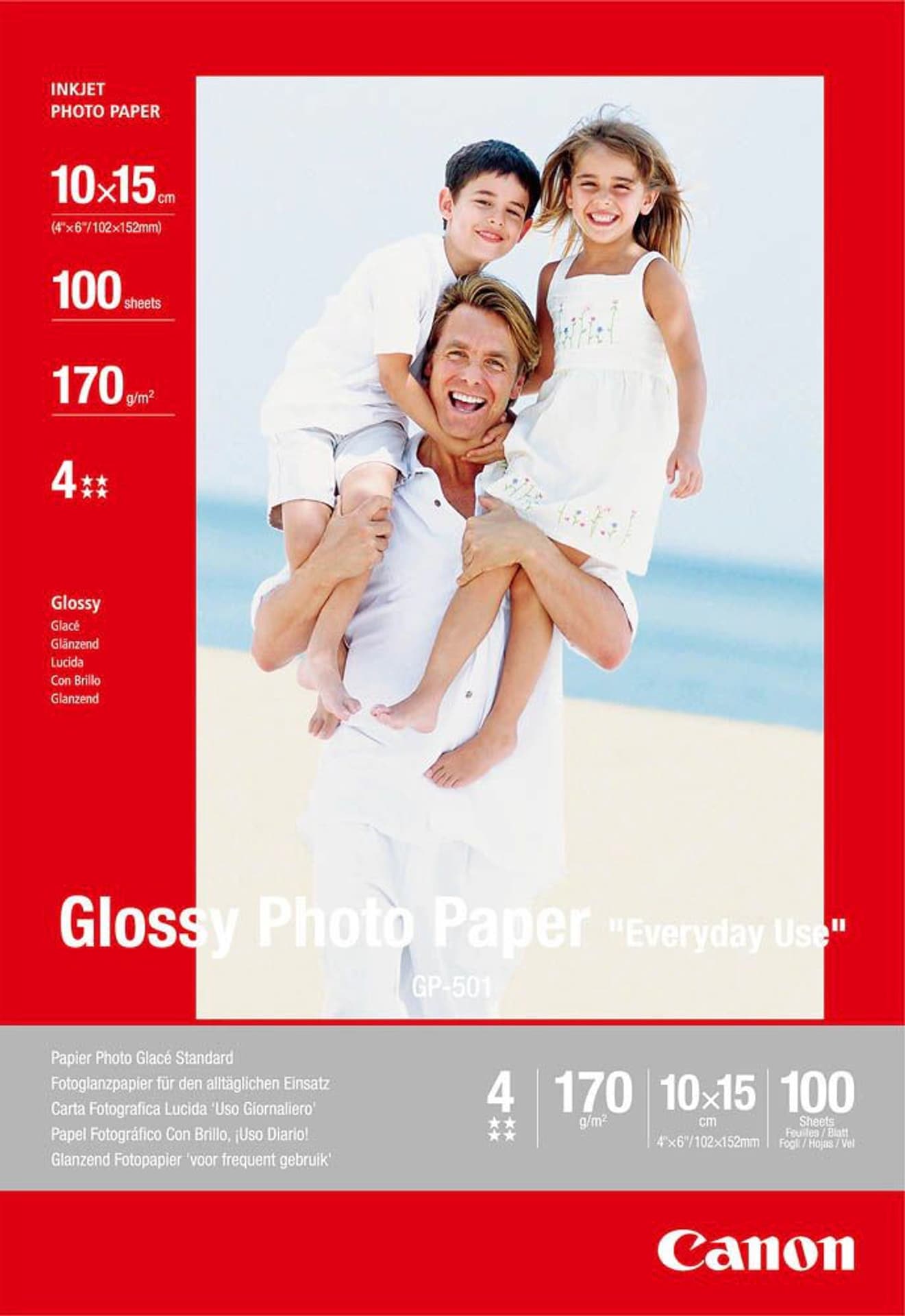 

BJ MEDIA GP-501 4X6 100 sheets glossy