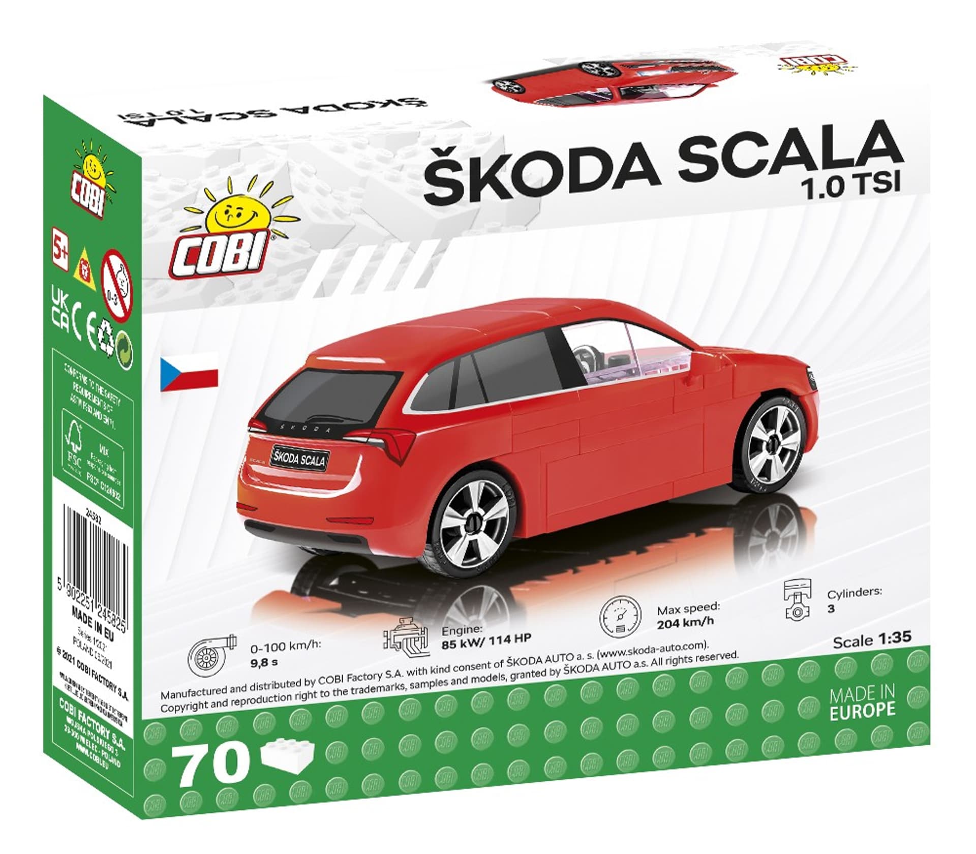 

Klocki Skoda Scala 1.0 TSI