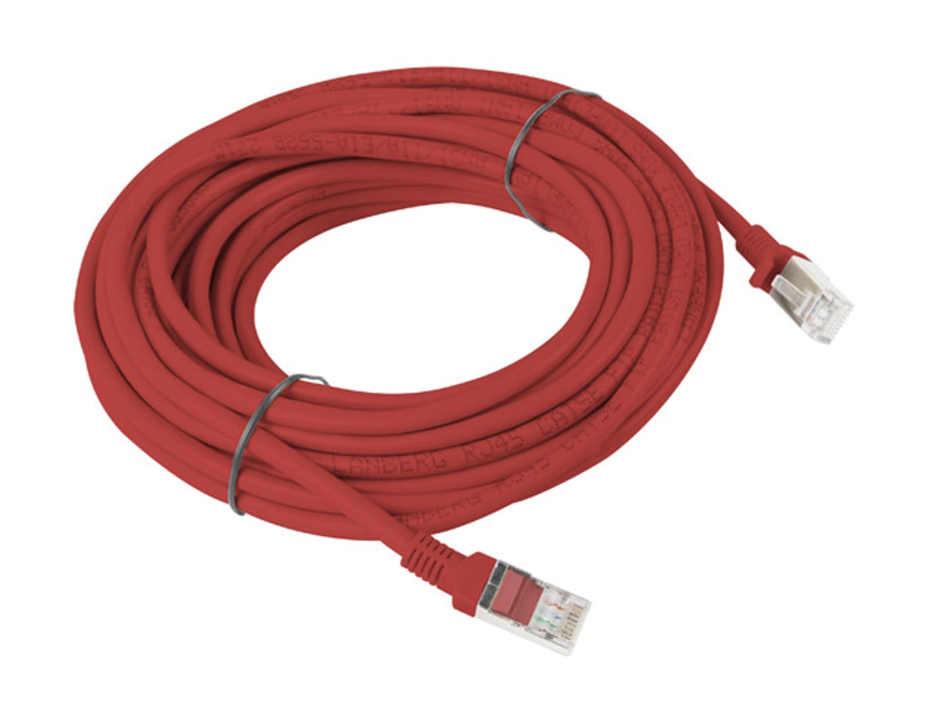 

LANBERG Patchcord RJ45 kat. 6 UTP 15m Czerwony 15 Patchcord