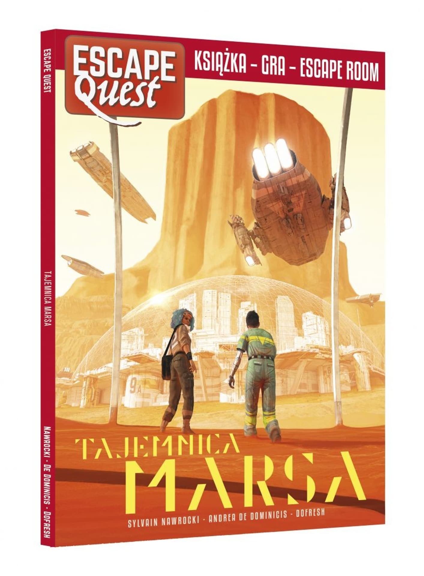 

Gra Escape Quest: Tajemnice Marsa