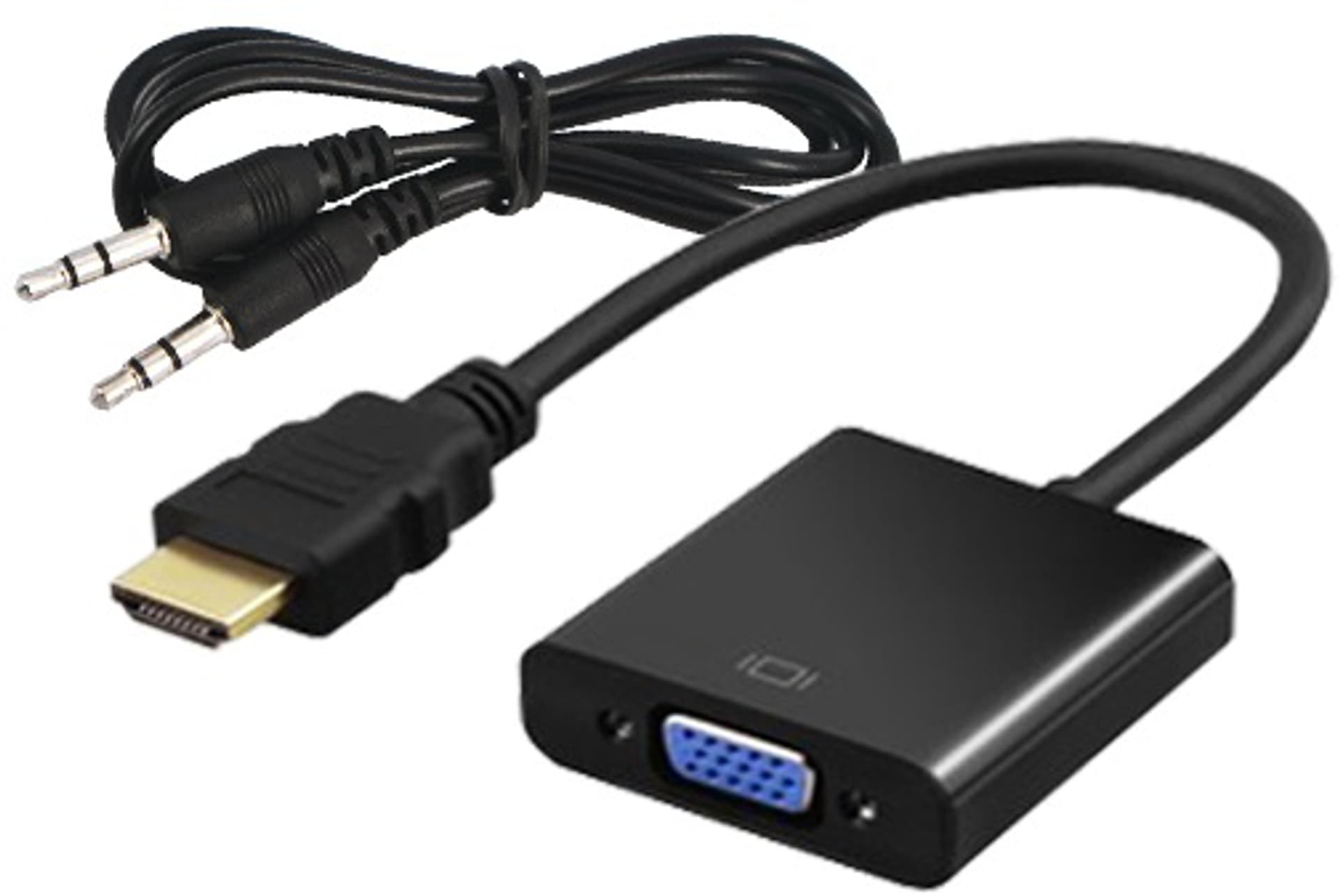 

Adapter SAVIO CL-23/B (HDMI M - D-Sub (VGA) F; 0,20m; kolor czarny)