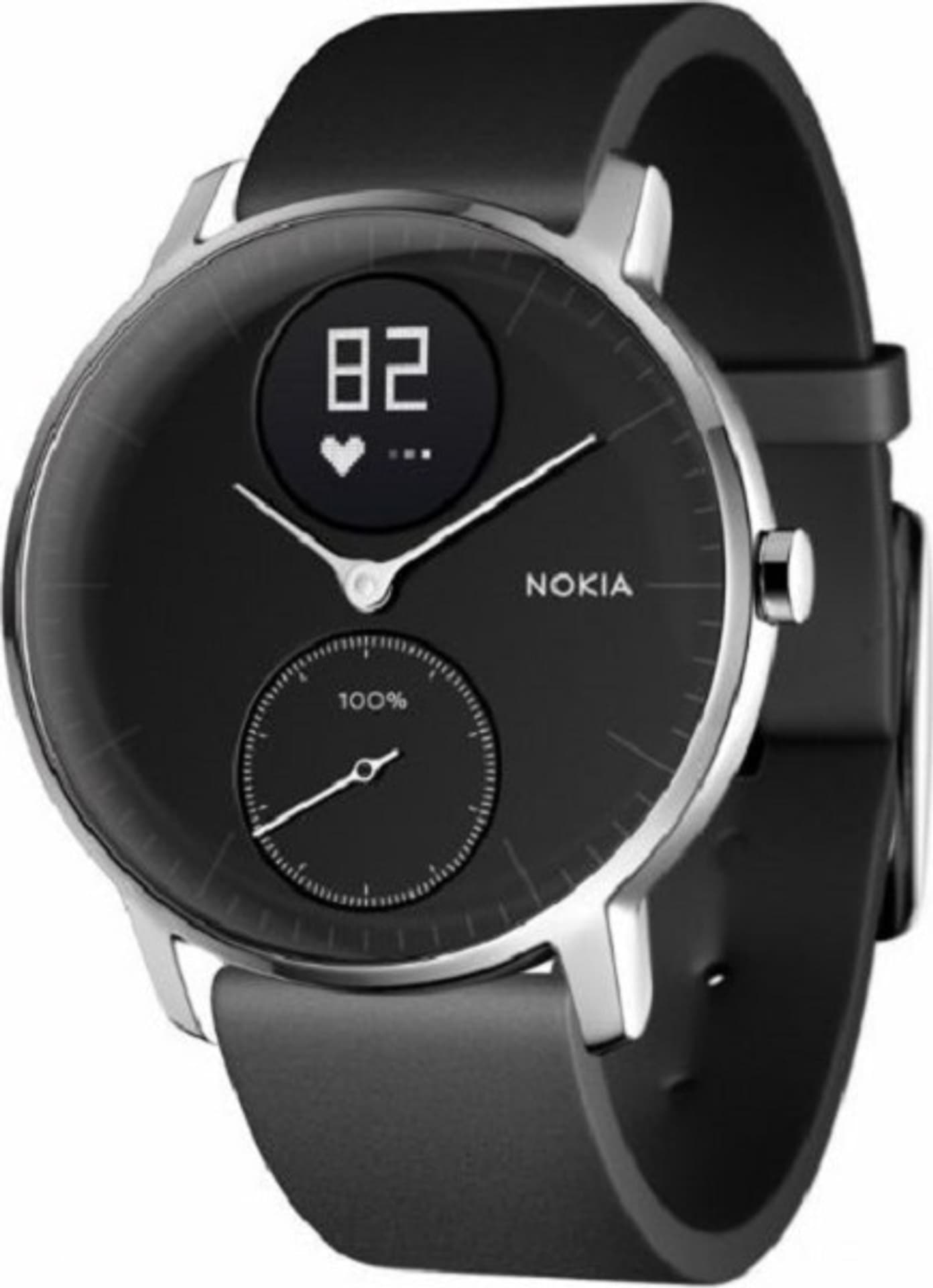 

Activite Steel HR Czarny WITHINGS Czarno-srebrny