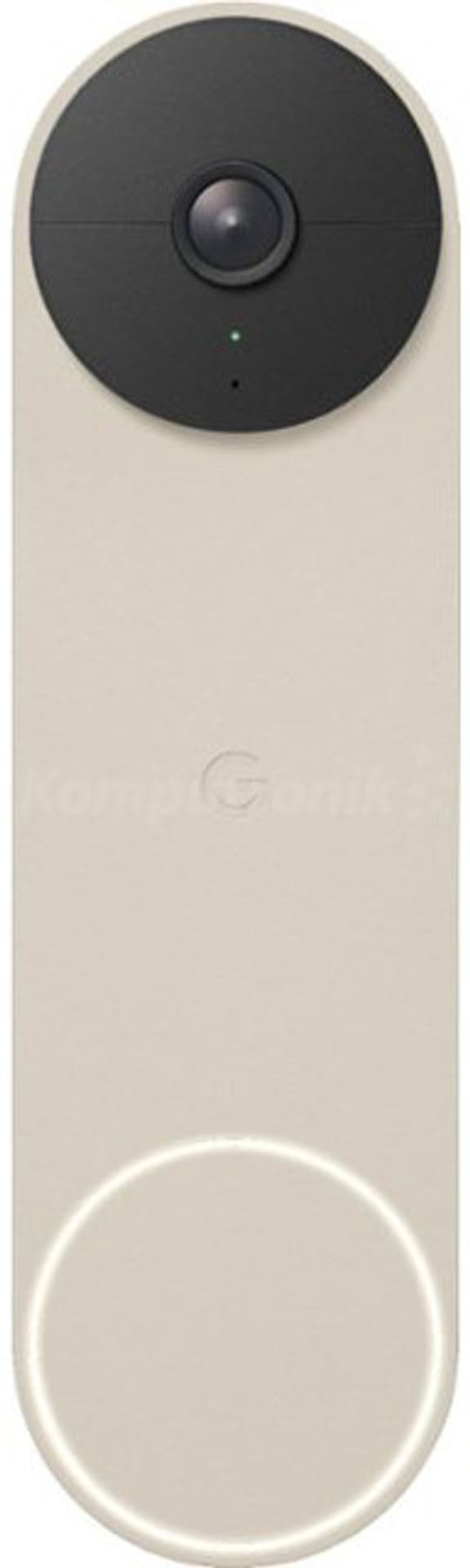 

Wideodzwonek do drzwi Google Nest Doorbell Linen