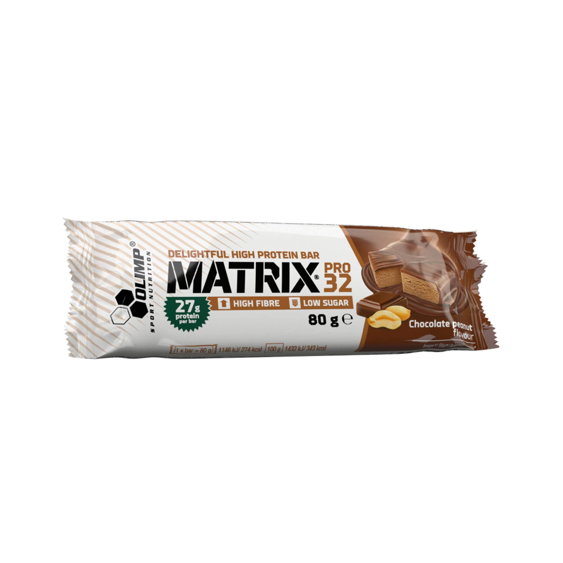 

Matrix Pro 32 80g baton orzechowy