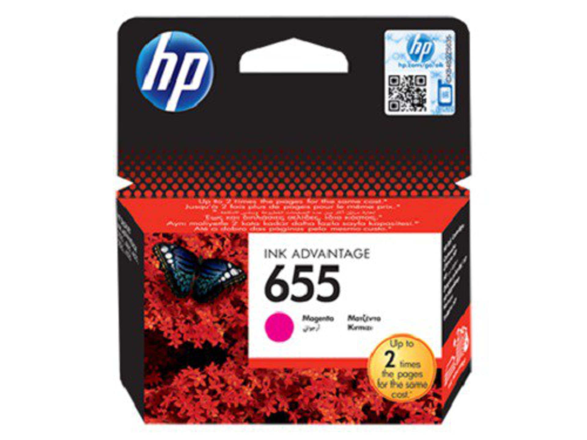 

Wkład HP 655 Magenta CZ111AE