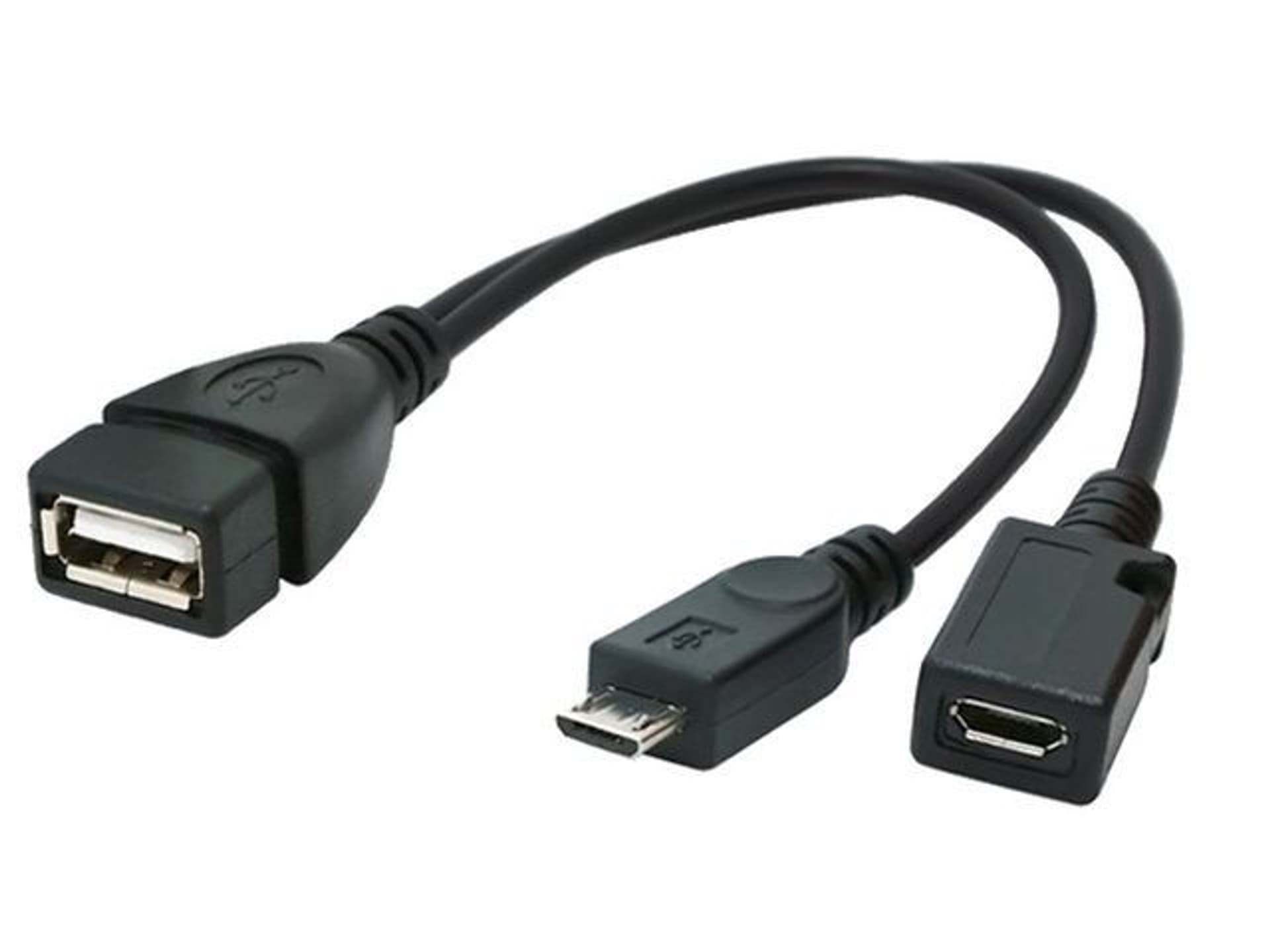

Przejściówka USB OTG AF Micro BM kabel 15cm