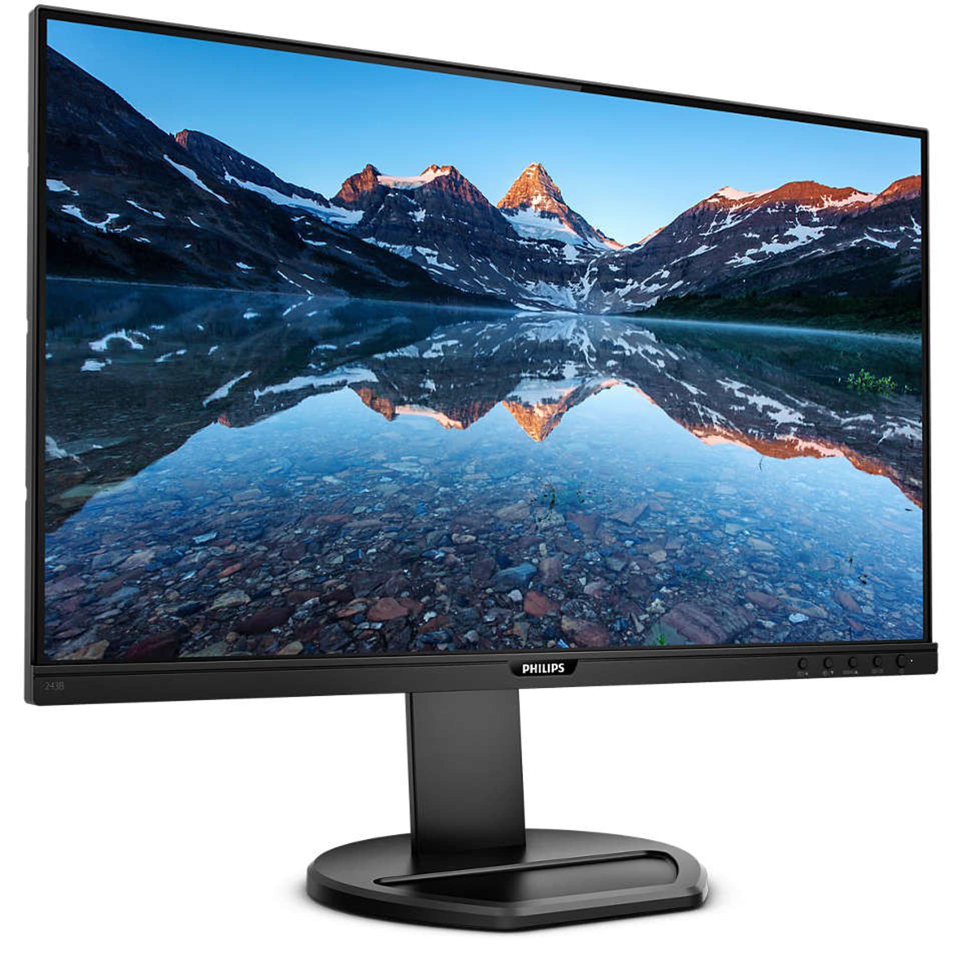 

Philips 243B9/00 23.8 ", IPS, FHD, 1920 x 1080 pixels, 16:9, 4 ms, 250 cd/m², Black