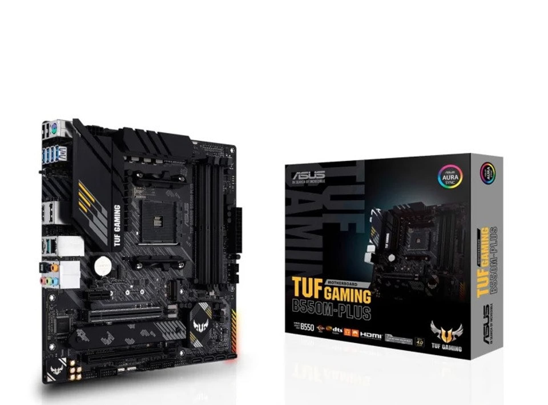 

Płyta główna ASUS TUF GAMING B550M-PLUS Socket AM4 mATX