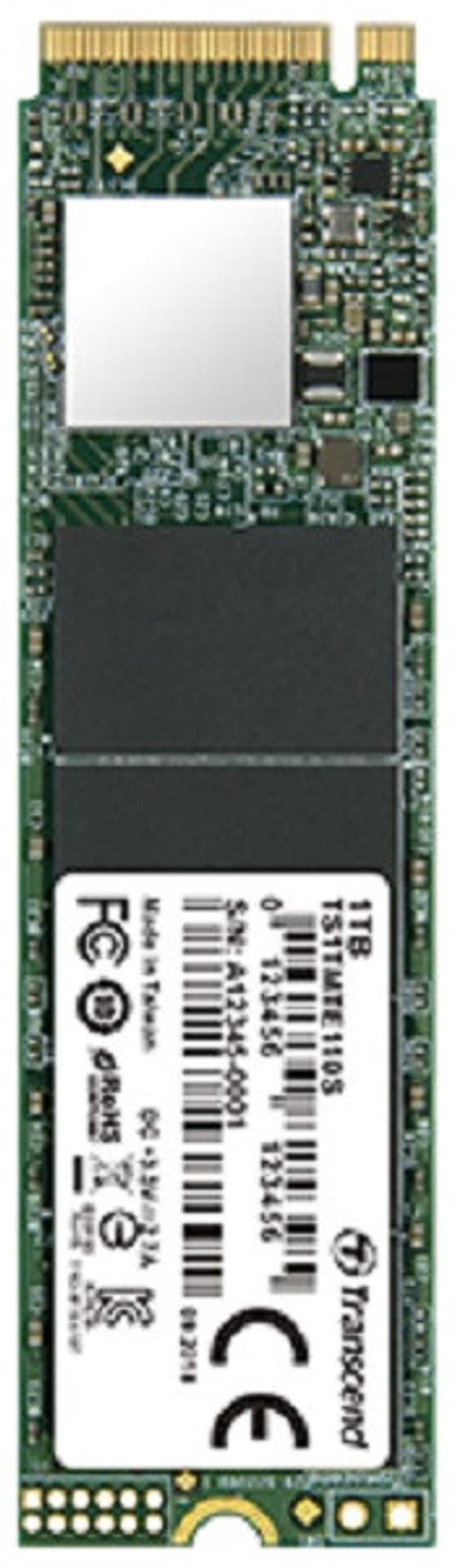 

Dysk SSD TRANSCEND 110S M.2 2280″ 1 TB M.2.PCIe NVMe 1700MB/s 1500MS/s