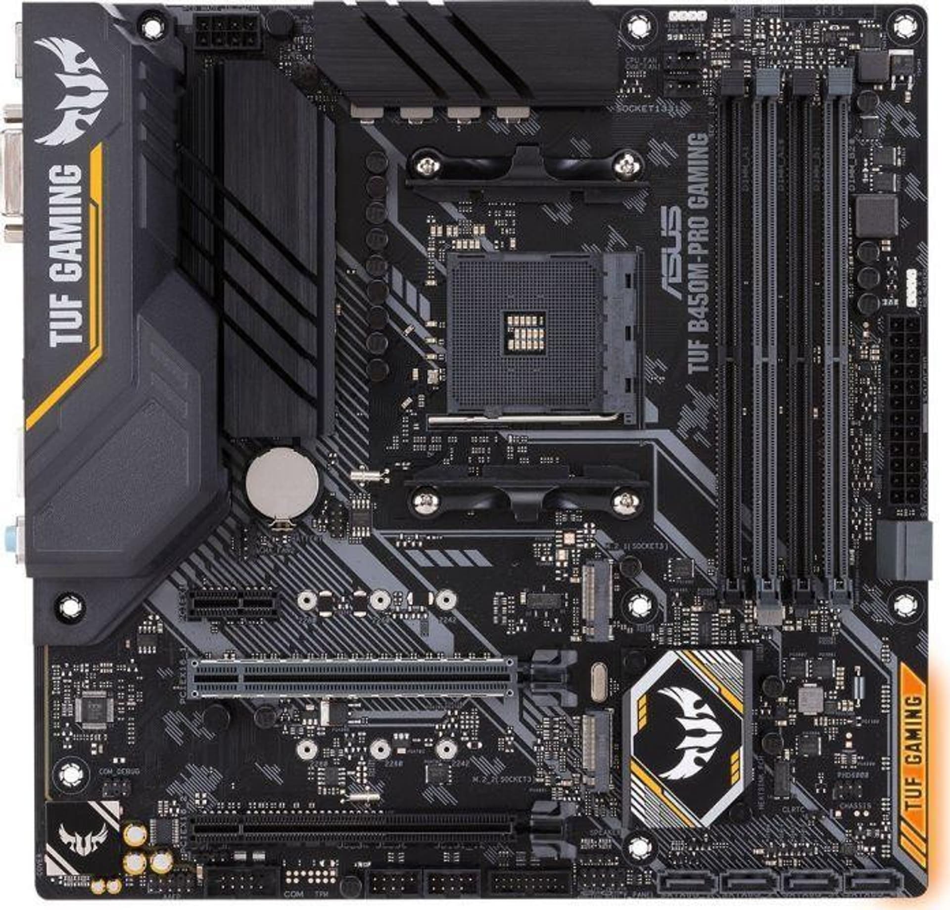 

Płyta główna ASUS TUF GAMING B450M-PRO S Socket AM4 mATX