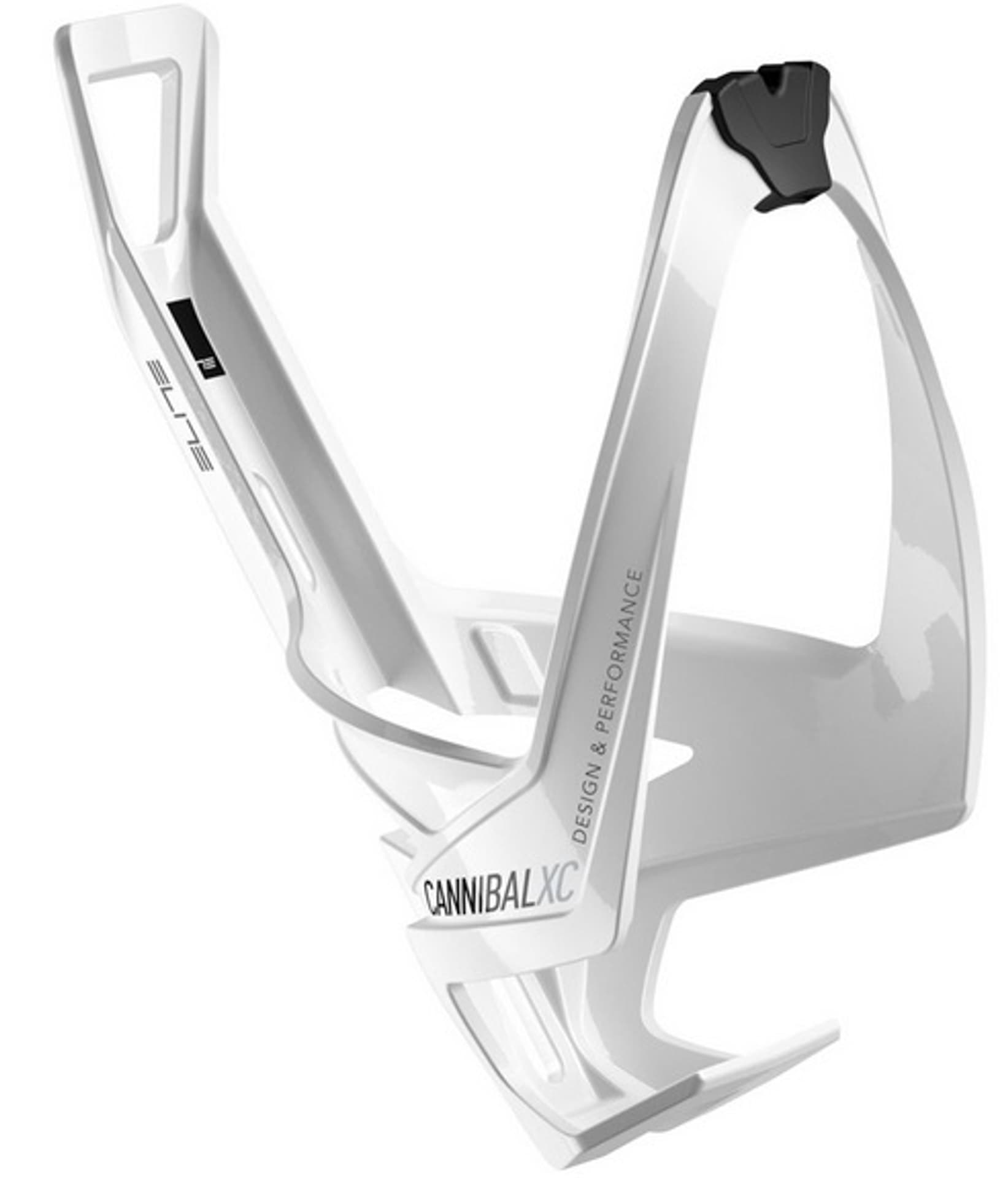 

Elite koszyk na bidon Cannibal XC White Glossy Black