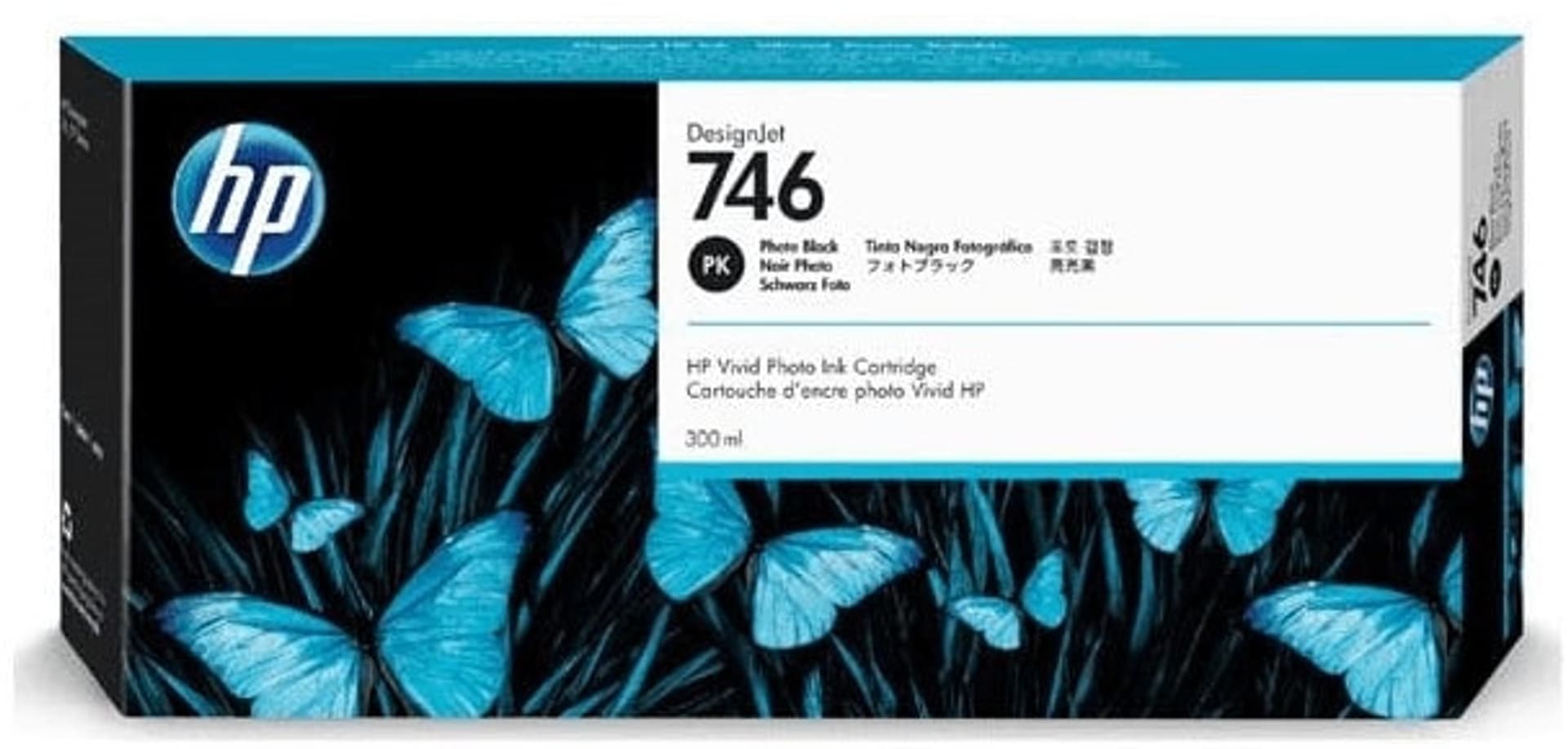 

HP oryginalny ink / tusz P2V82A, HP 746, photo black, 300ml, HP HP DesignJet Z6, Z9+