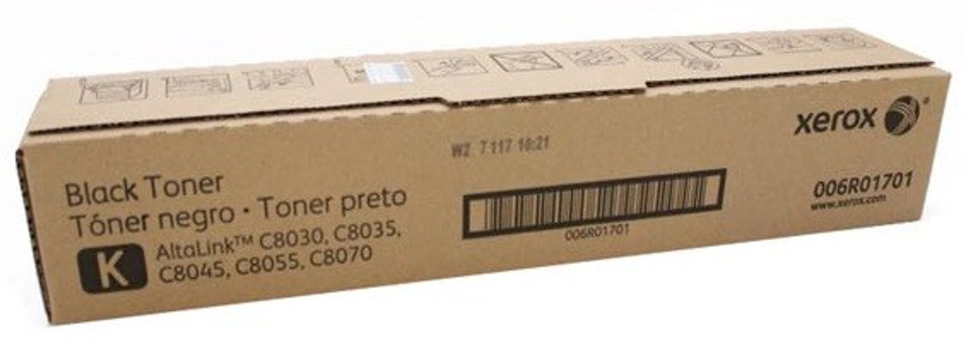 

Xerox oryginalny toner 006R01701, black, 26000s, Xerox AltaLink C8030,C8035,C8045,C8055,C8070, O