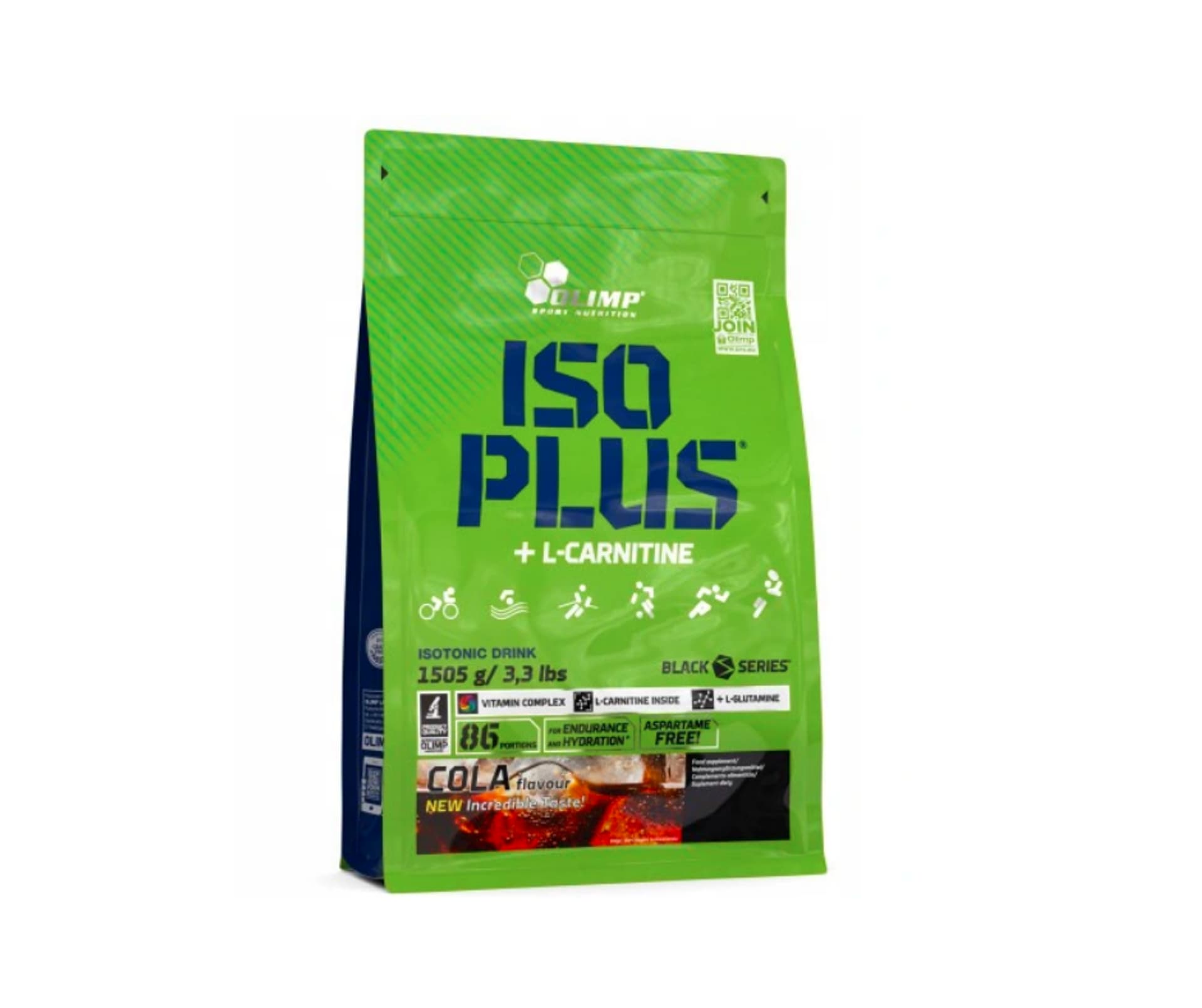 

Napój izotoniczny Olimp Iso Plus Powder - 1505g cola