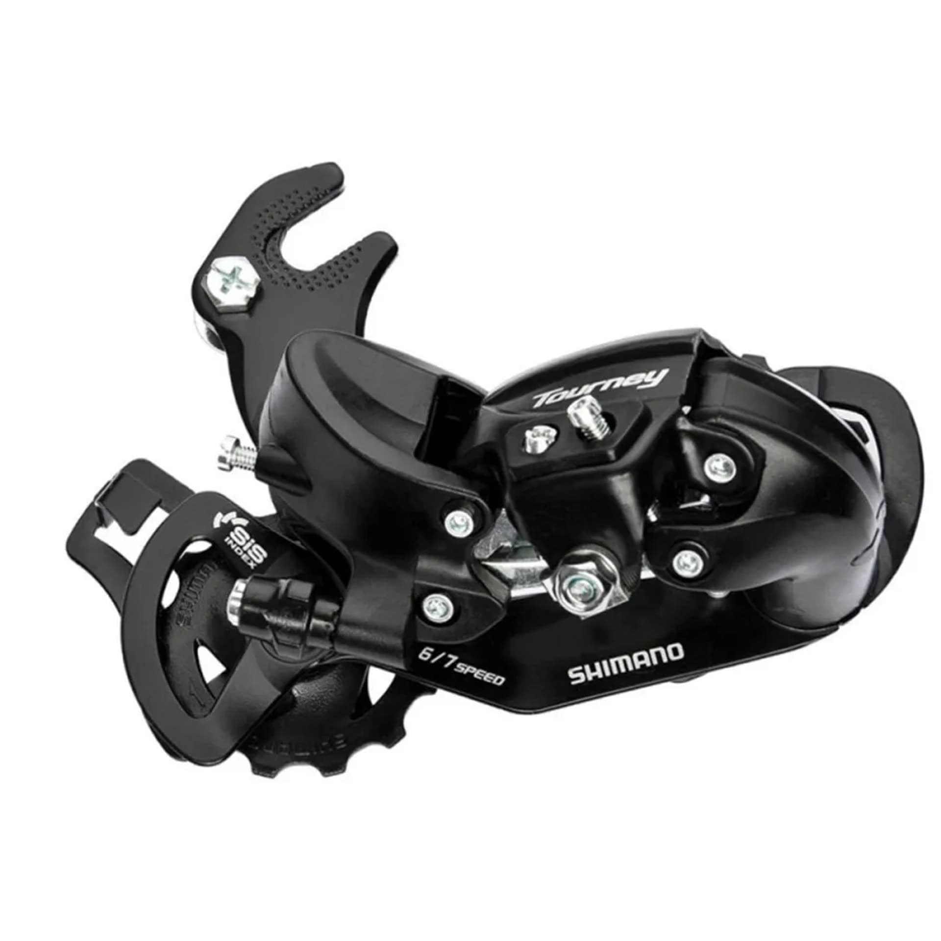

Przerzutka tylna 6/7 rzędowa Shimano Tourney RD-TY300 SGS hak BOX