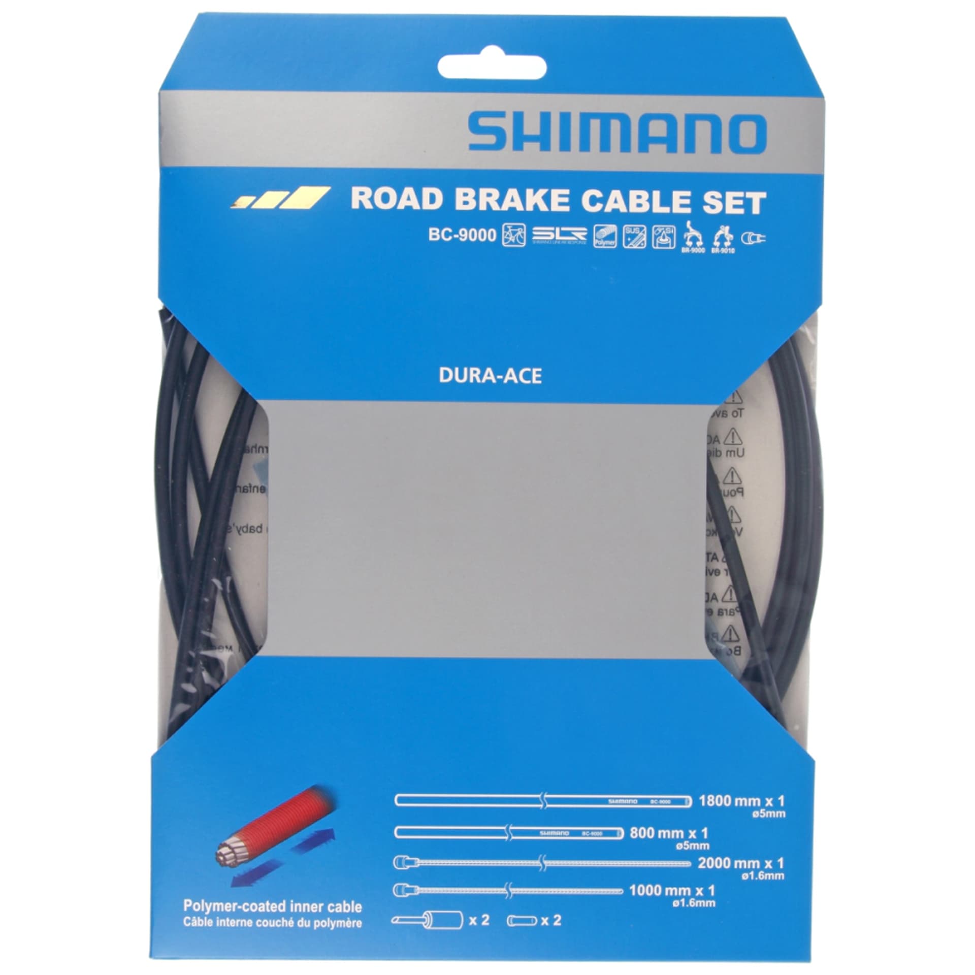 

Zestaw pancerze i linki hamulca szosowego Shimano Dura-Ace polimer