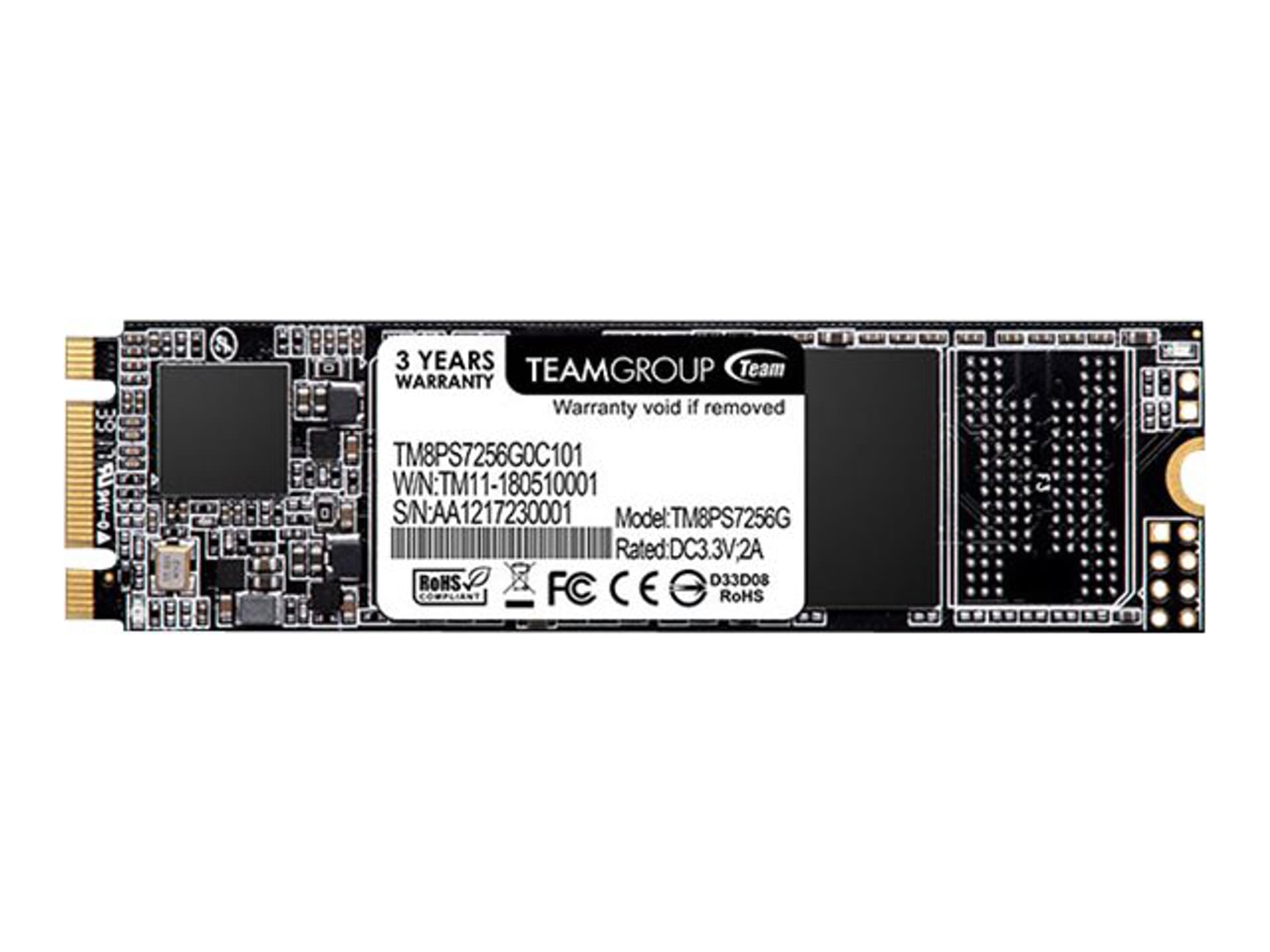 

Dysk SSD TEAM GROUP Delta M.2 2280″ 256 GB SATA III (6 Gb/s) 550MB/s 470MS/s