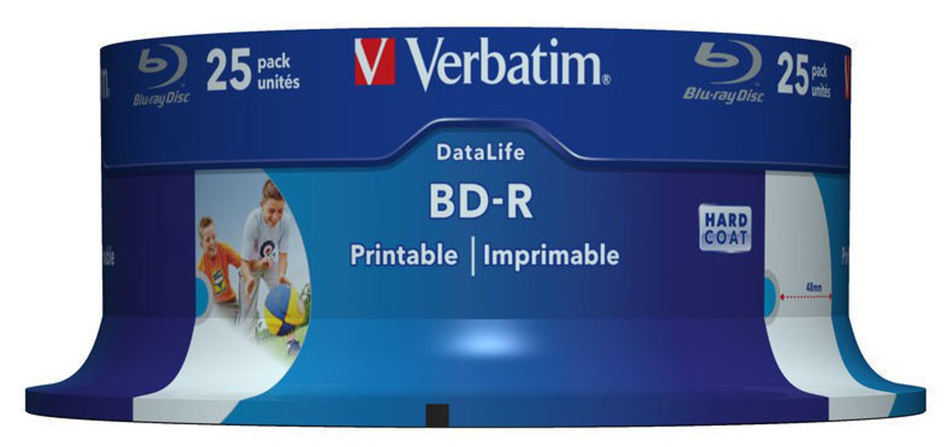 

VERBATIM 25 GB 6x Pack Spindle 25 szt.