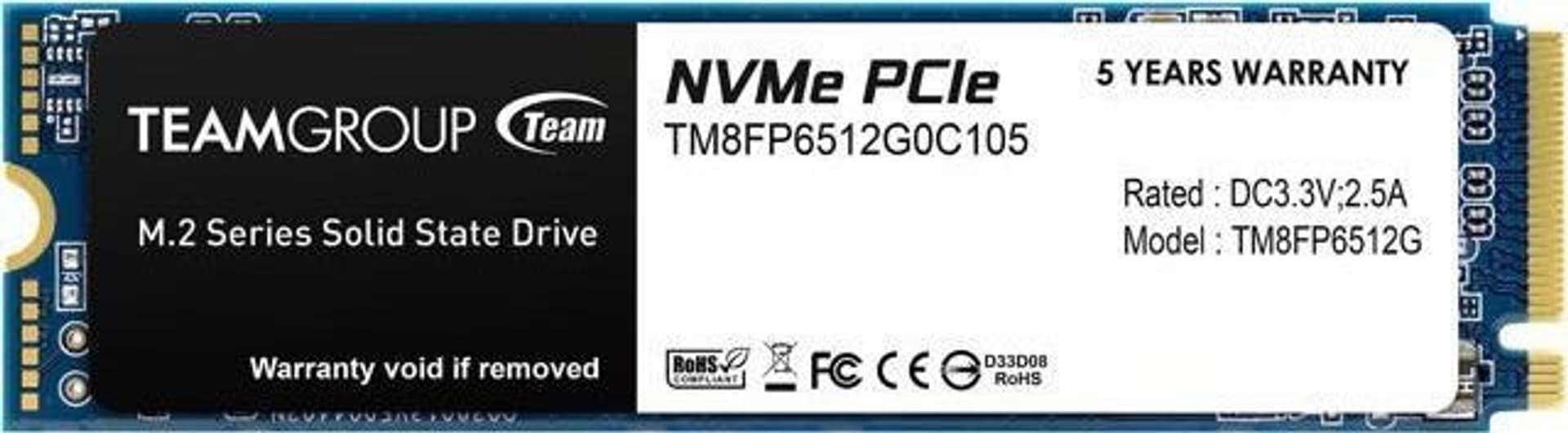 

Dysk SSD TEAM GROUP MP33 M.2 2280″ 512 GB PCI-E x4 Gen3 NVMe 1700MB/s 1400MS/s