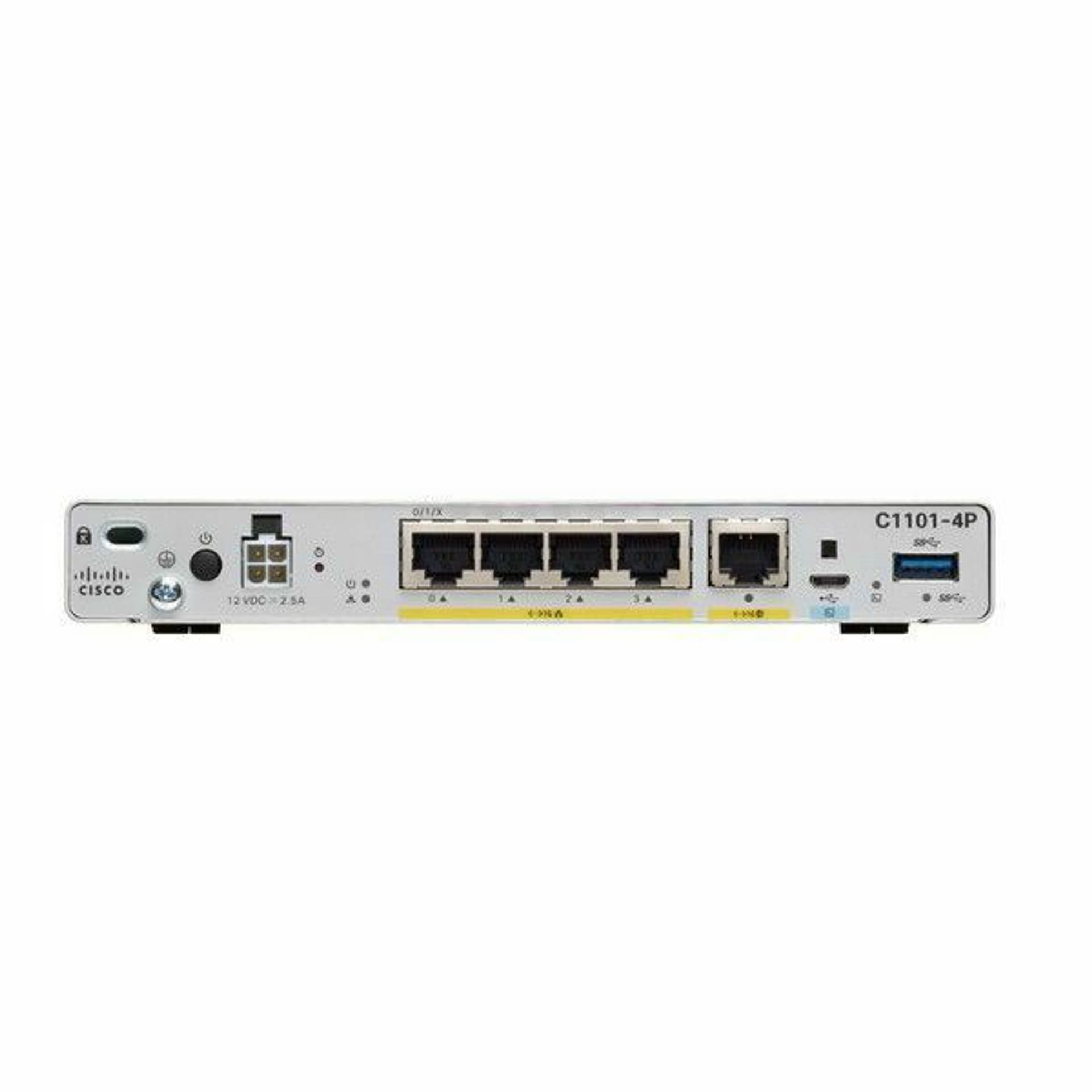 

CISCO C1101-4P Cisco ISR 1101 4 Ports GE Ethernet WAN Router