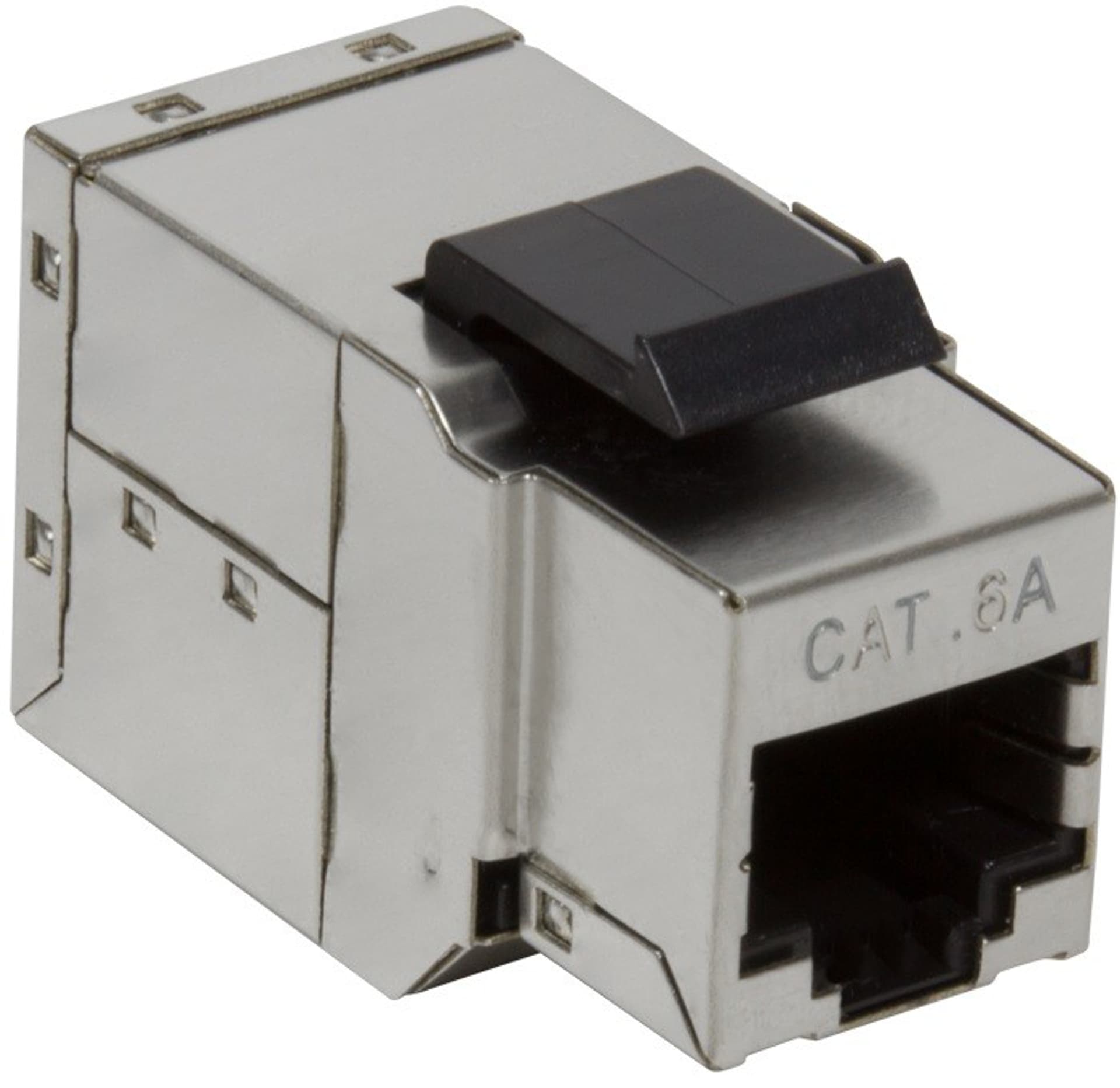 

LOGILINK- Przejściówka Keystone 2 x RJ45 Cat.6 STP, snap-in mounting